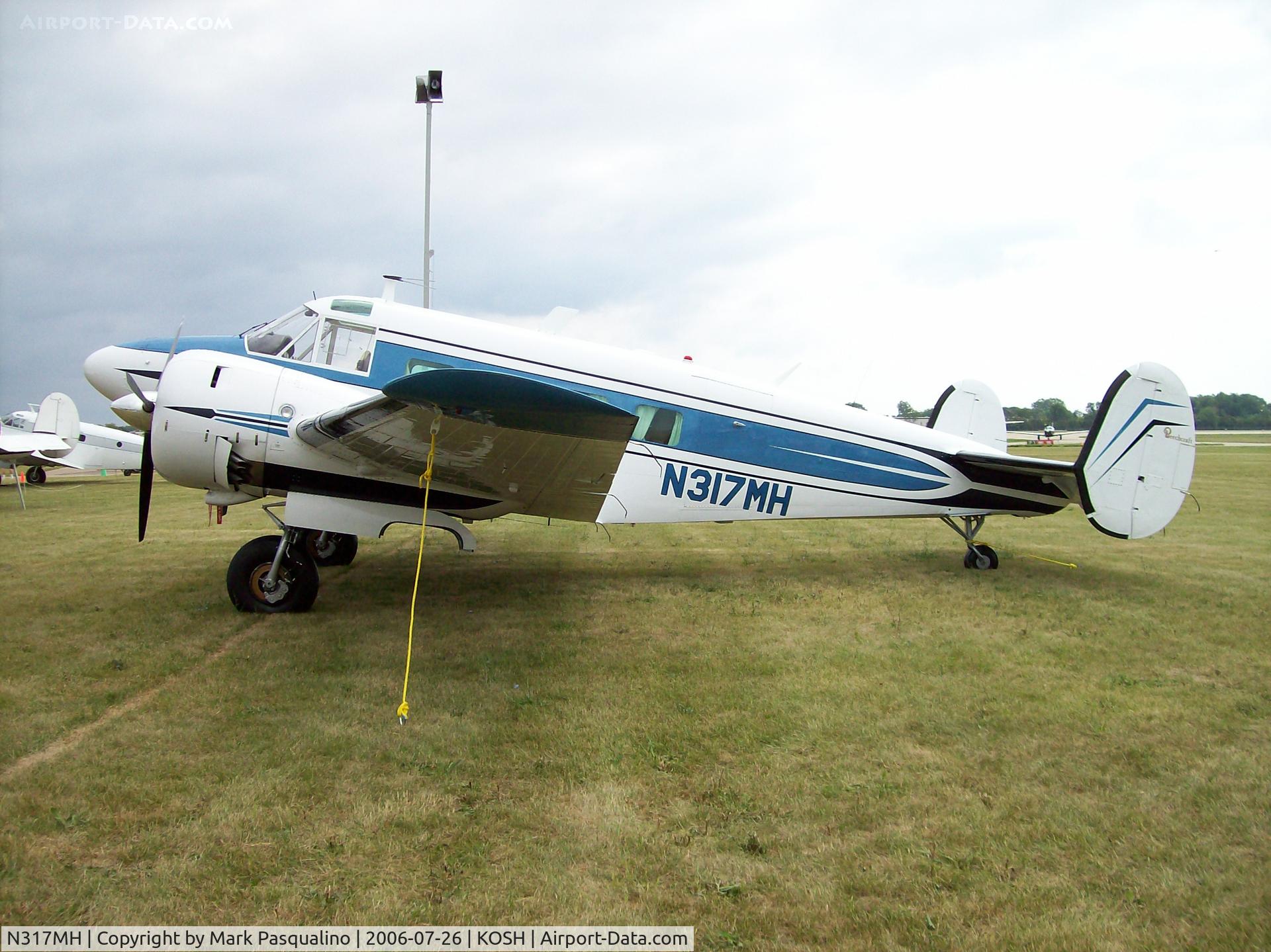 N317MH, 1959 Beech E18S C/N BA-440, Beech E18S