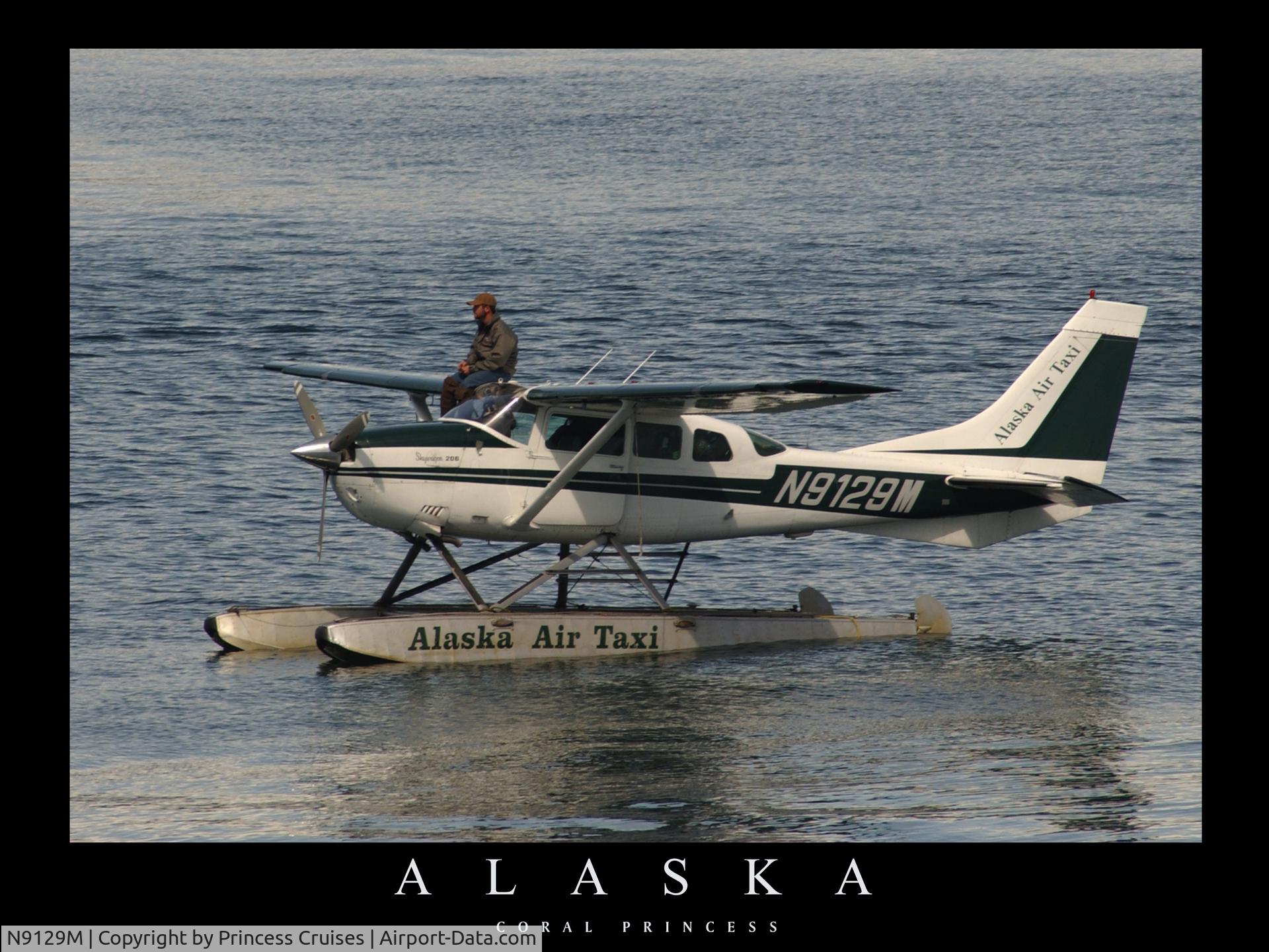 N9129M, 1970 Cessna U206E Stationair C/N U20601529, Stock Photo from Princess Cruises
