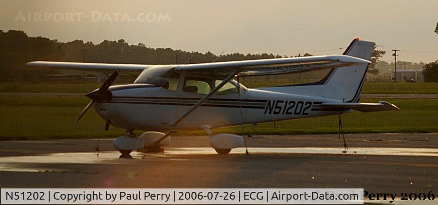 N51202, Cessna 172P C/N 17274278, Sunset on the ramp, after a good rainshower