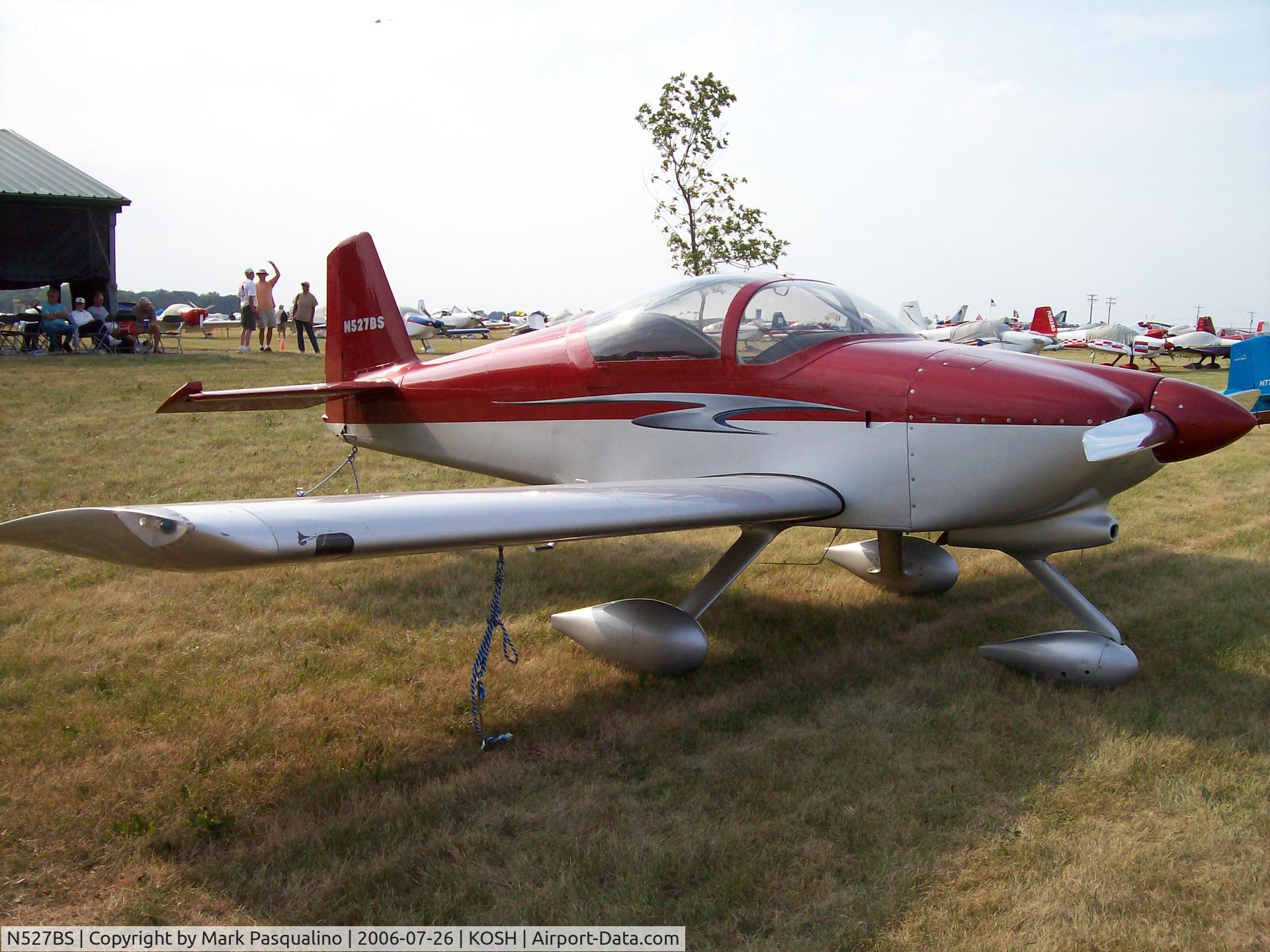 N527BS, Vans RV-6A C/N 24421, RV-6A