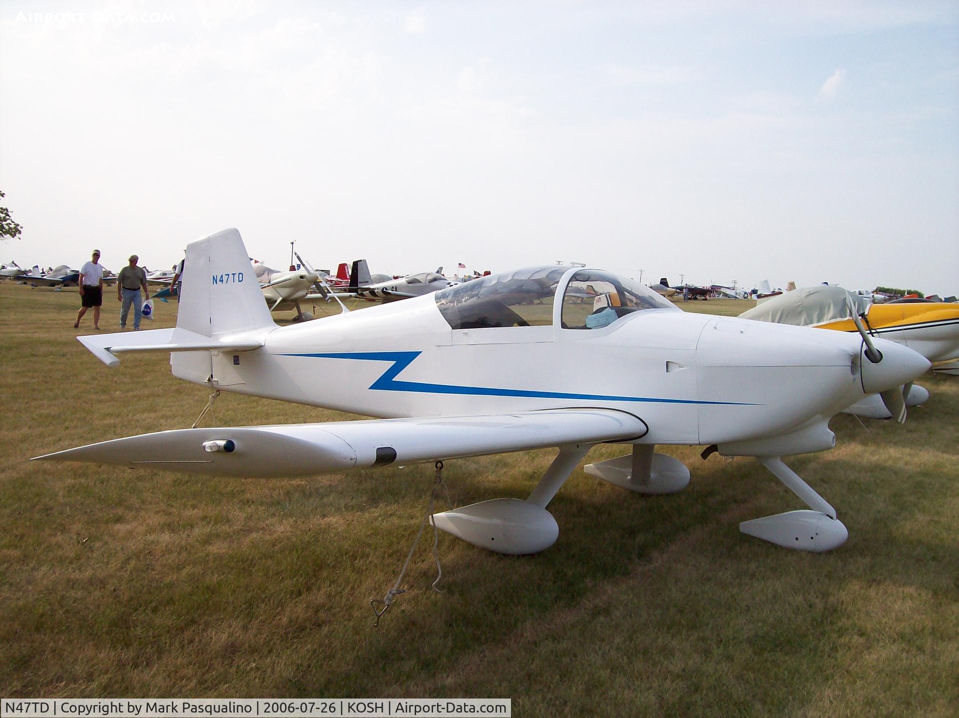 N47TD, 1999 Van's RV-6A C/N 60023, RV-6A