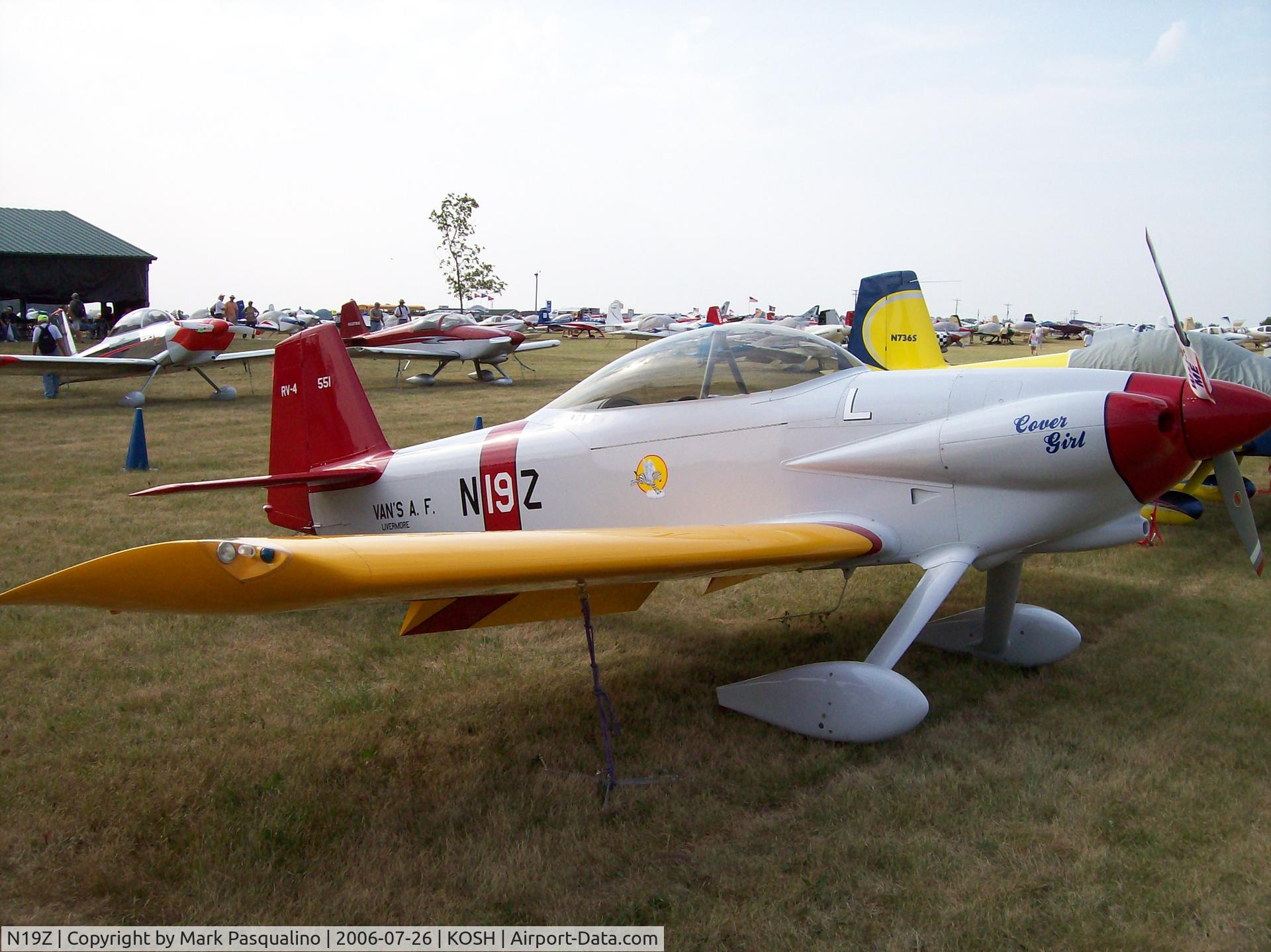 N19Z, 1999 Vans RV-4 C/N 551, RV-4
