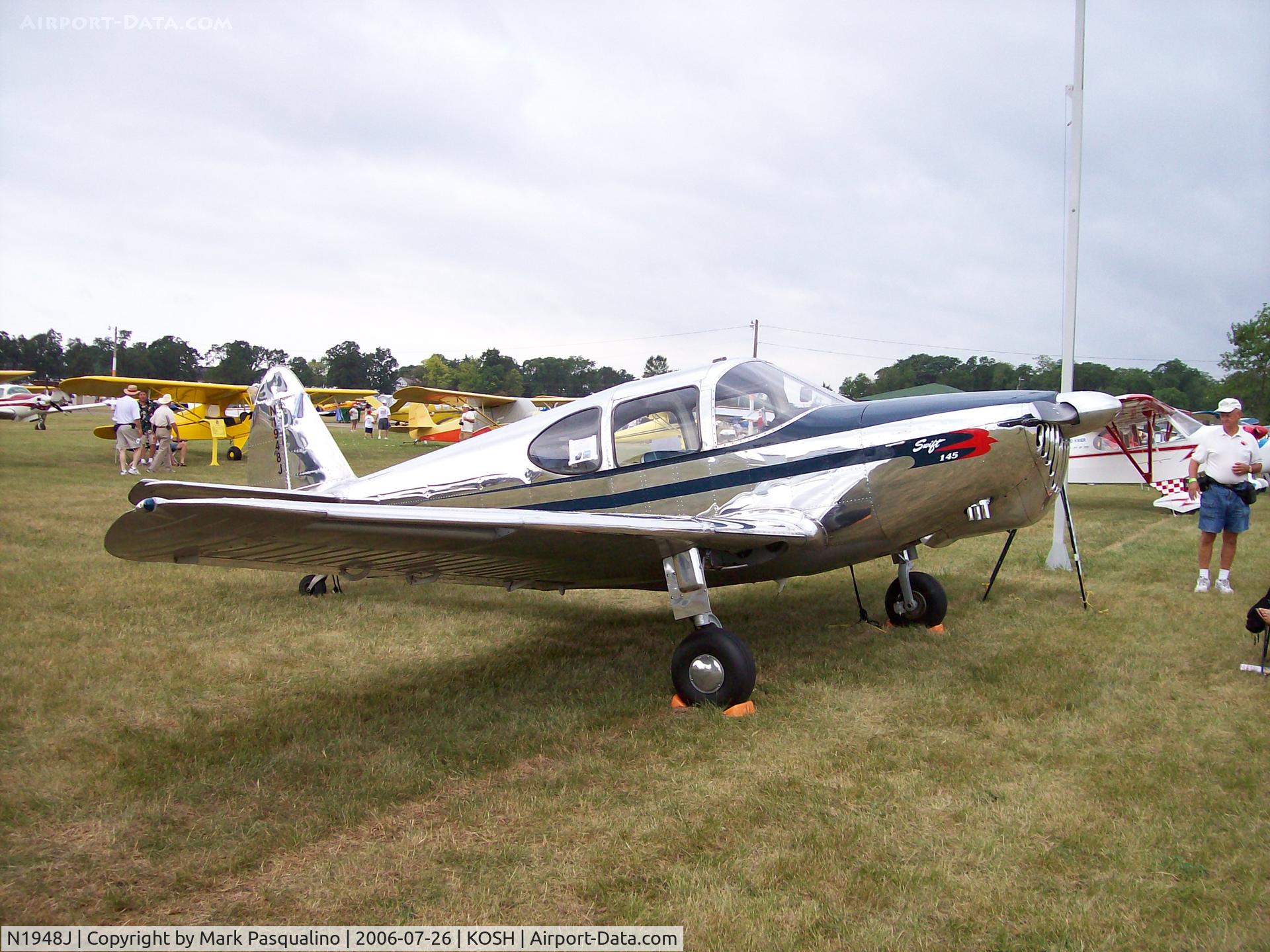 N1948J, 1948 Temco GC-1B Swift C/N 3619, Swift GC-1B