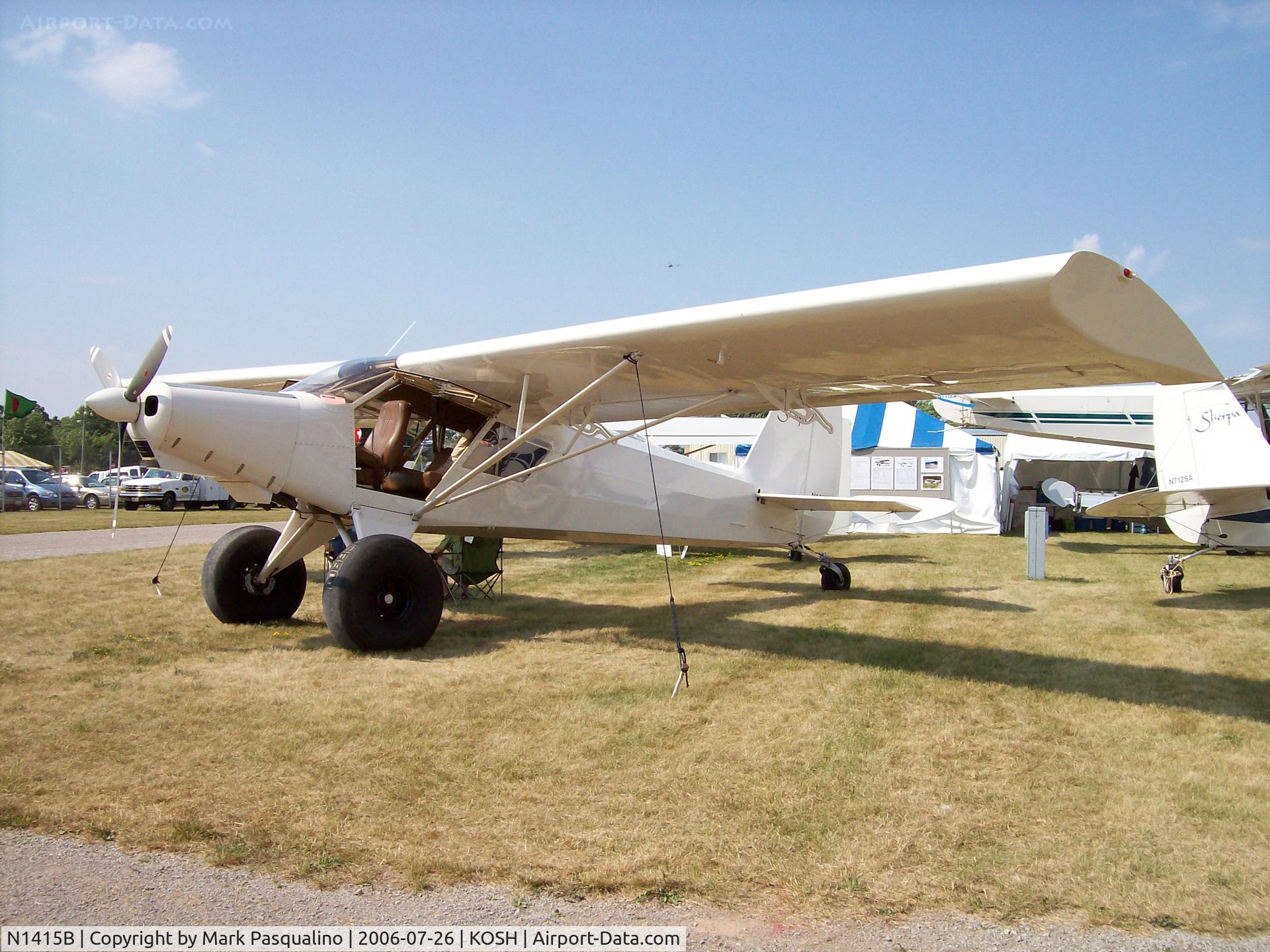 N1415B, 1993 Root Byron L SHERPA C/N 0012, Sherpa