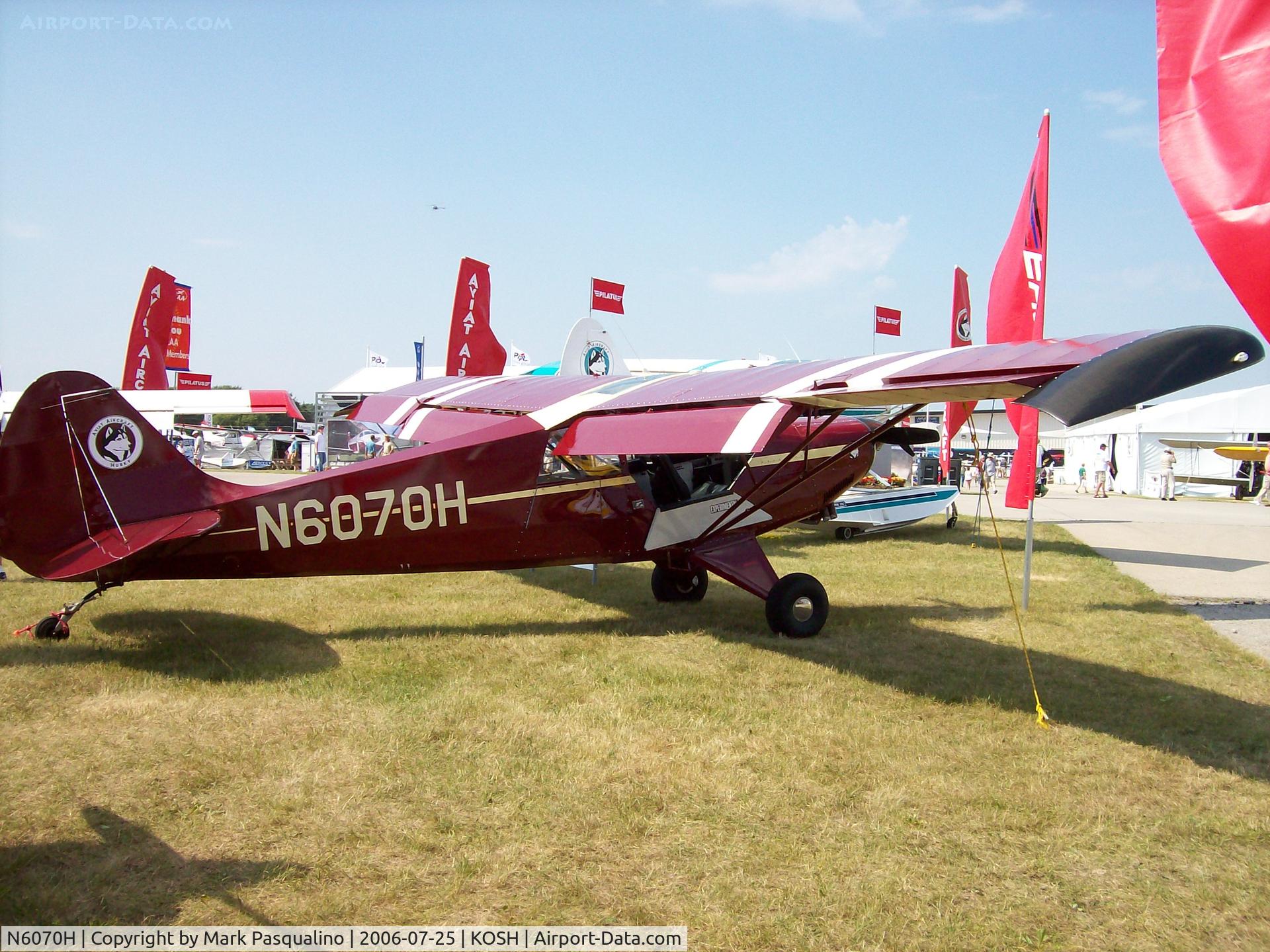 N6070H, 1986 Christen A-1 Husky C/N 1000, A-1