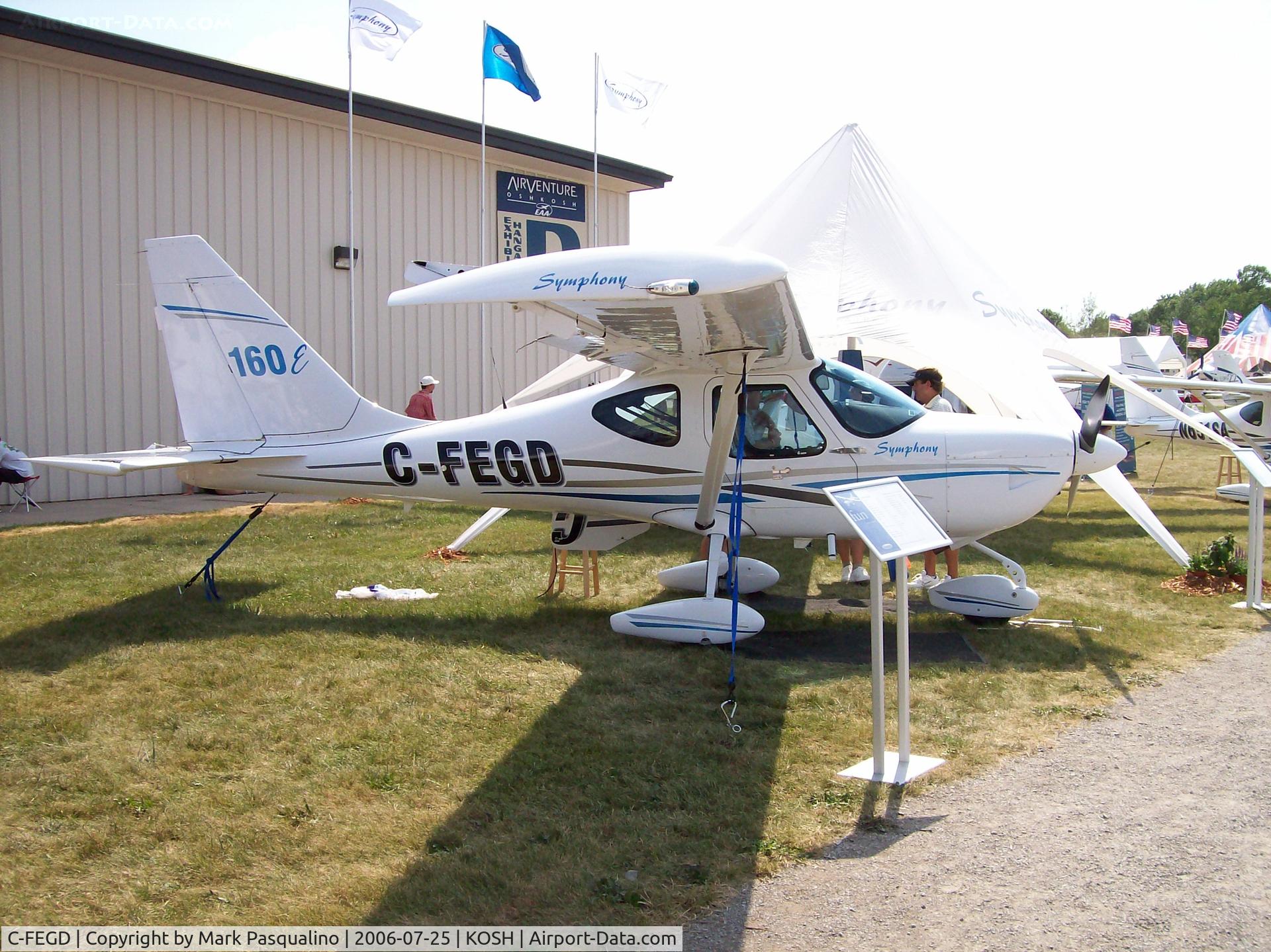 C-FEGD, 2006 Symphony SA-160 C/N S-10001, SA-160