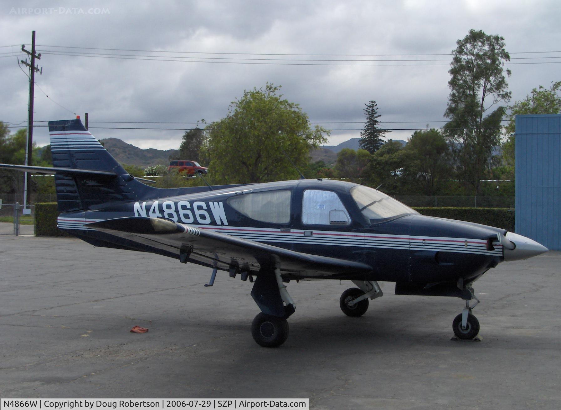 N4866W, 1976 Rockwell International 114 Commander C/N 14196, 1978 Rockwell 114 COMMANDER, Lycoming IO-540-T4AD 260 Hp