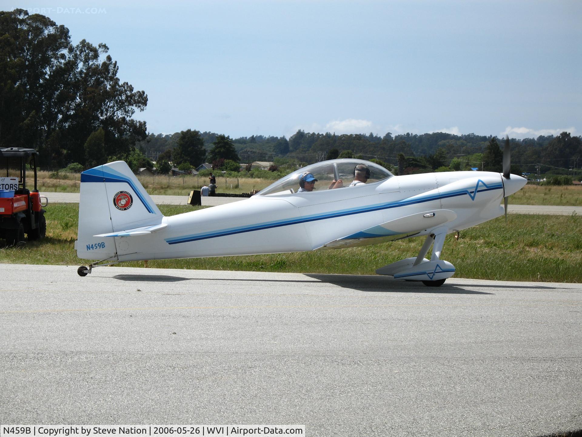 N459B, 2000 Vans RV-4 C/N 3583, 2000 Williams VANS RV-4 homebuilt taxying @ Watsonville Municipal Airport, CA