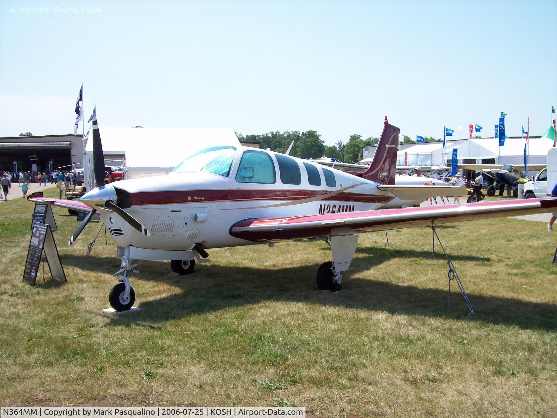 N364MM, 1982 Beech B36TC Bonanza C/N EA-297, Beech B36TC