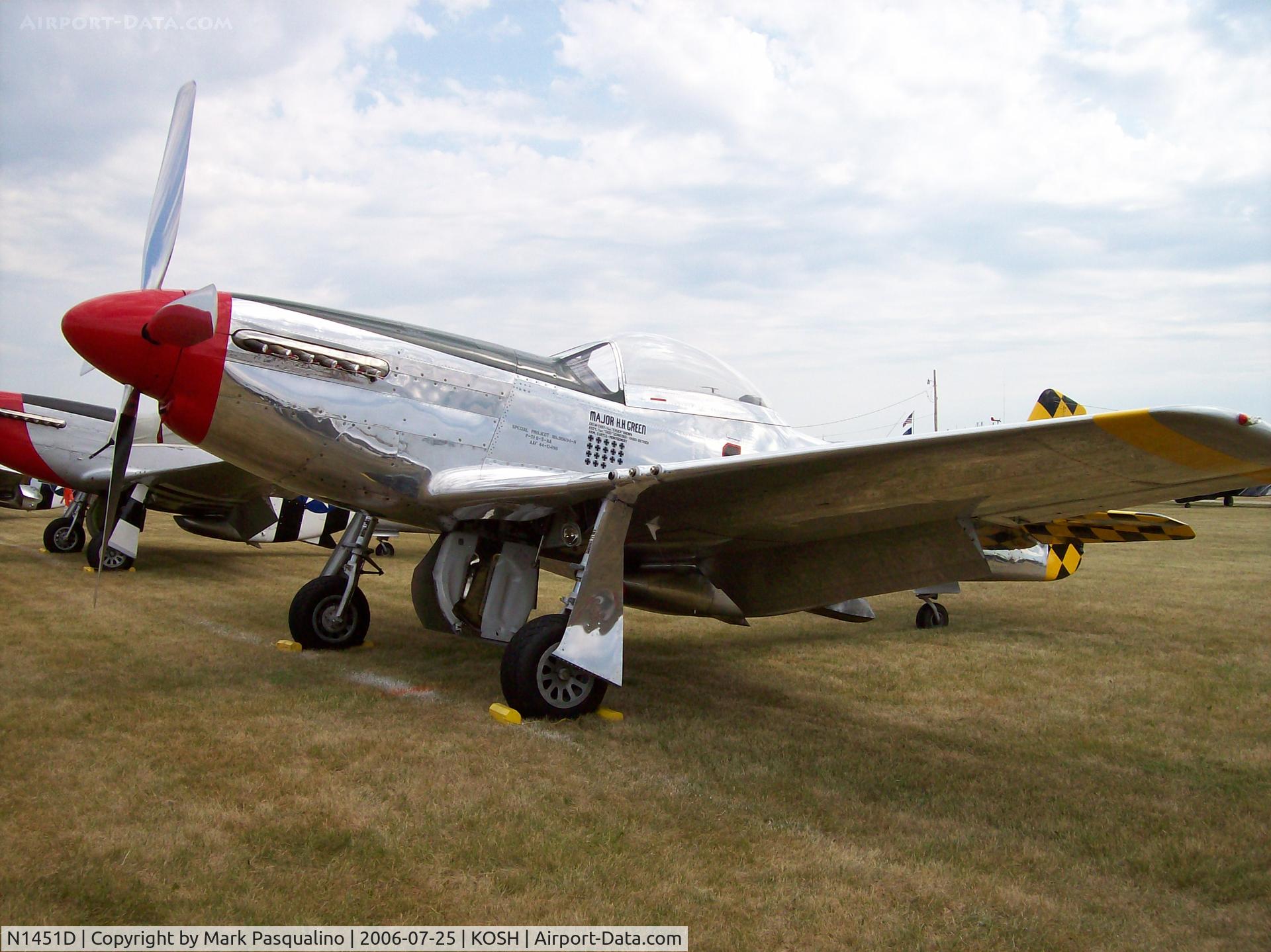 N1451D, 1944 North American P-51D Mustang C/N 44-74446A, North American P-51D