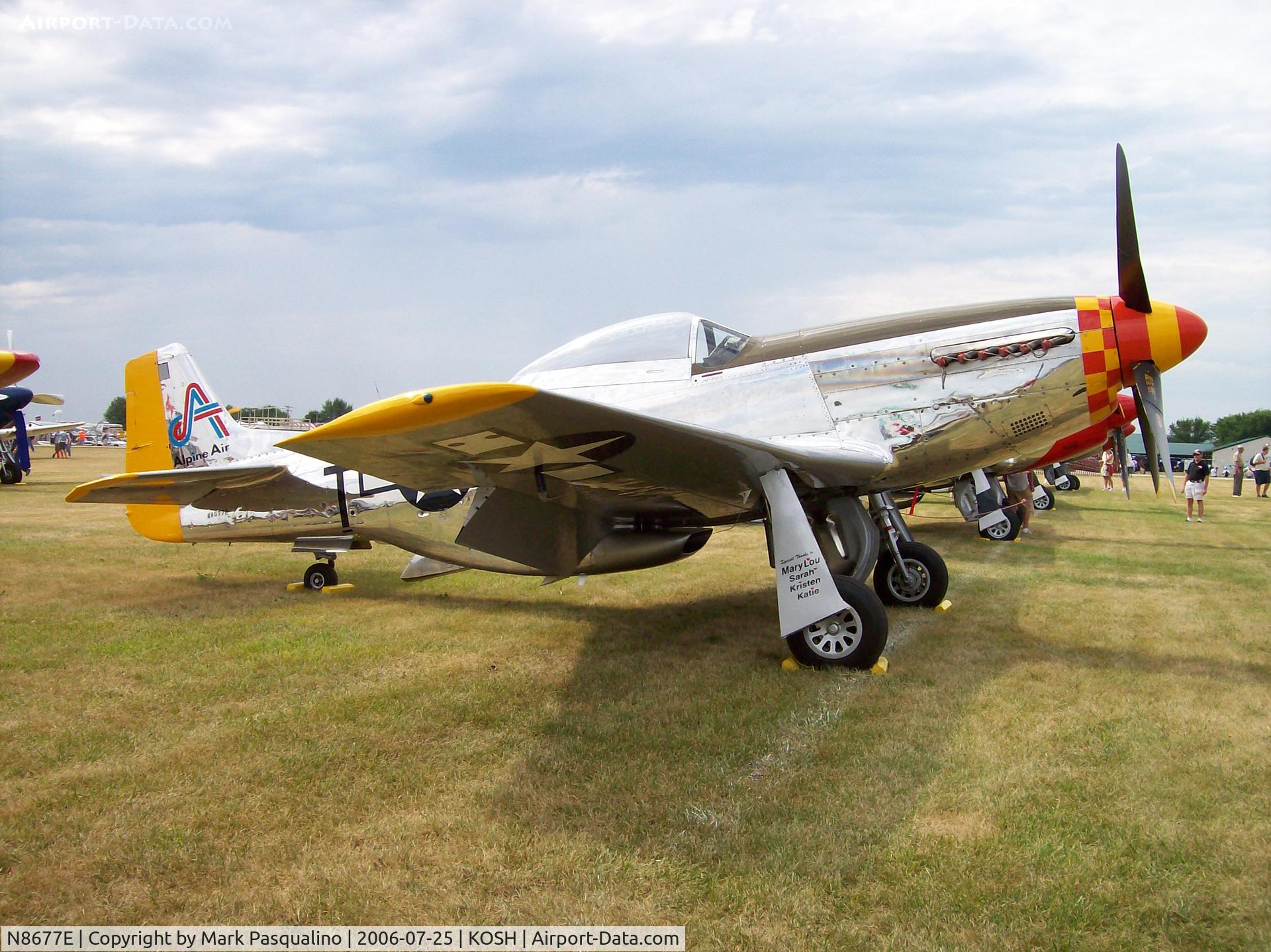 N8677E, 1944 North American F-51D Mustang C/N 44-74865, North American P-51D
