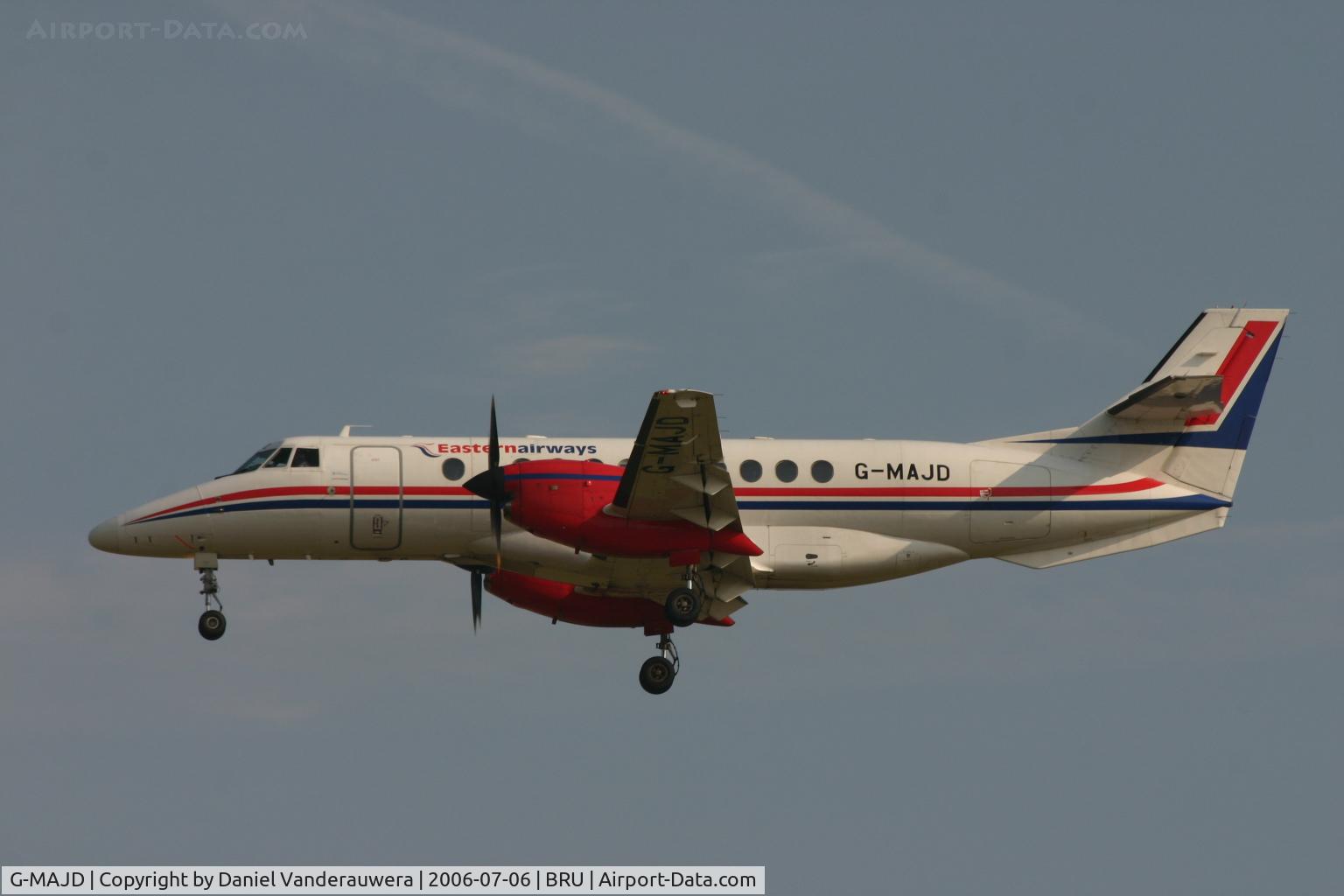 G-MAJD, 1992 British Aerospace Jetstream 41 C/N 41006, early arrival for flight T3 4481