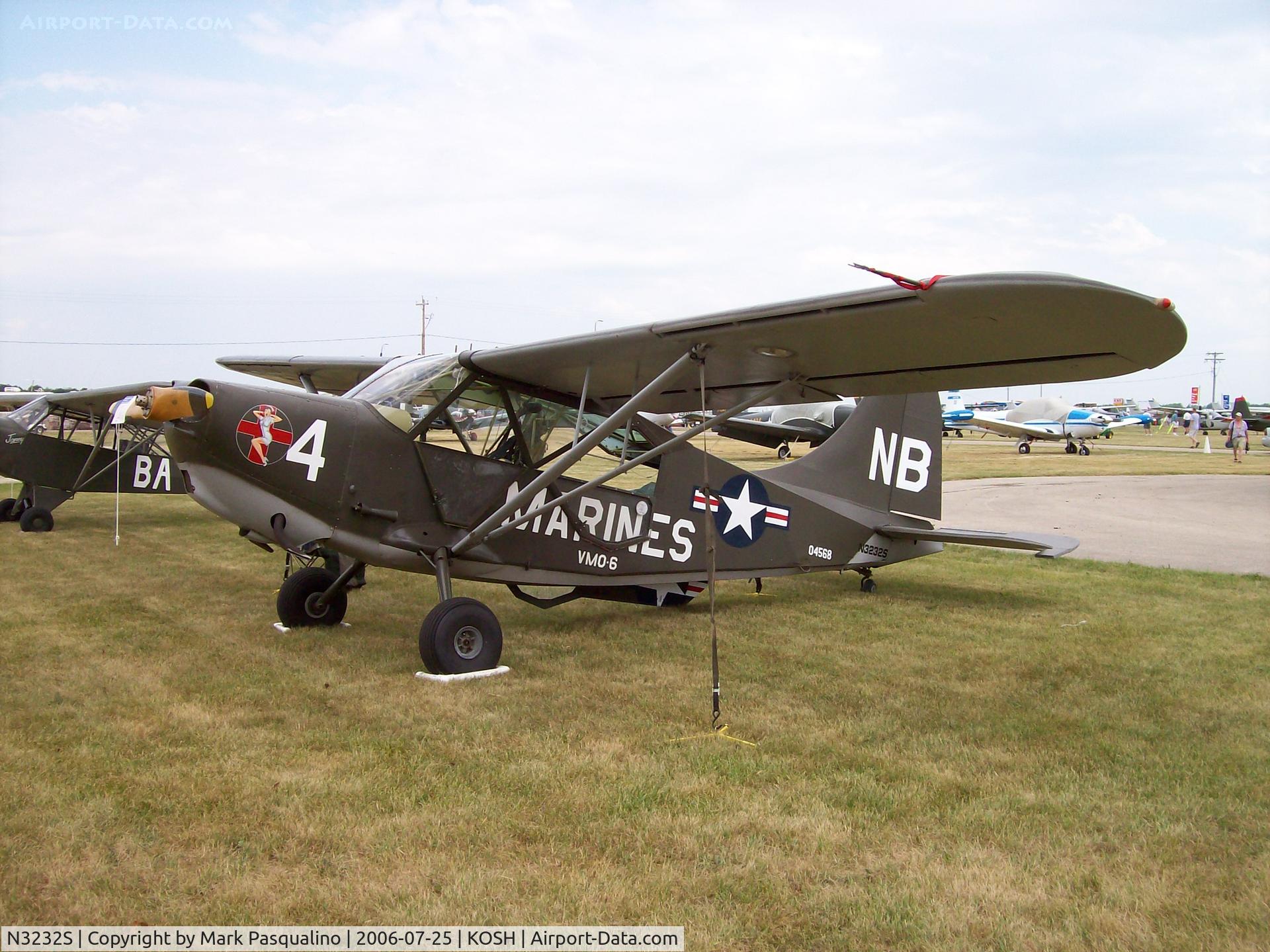 N3232S, 1945 Stinson L-5G Sentinel C/N 76-3597, Stinson L-5G
