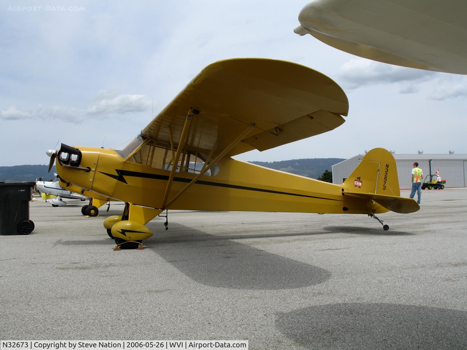 N32673, 1940 Piper J3C-65S Cub C/N 5532, 1940 Piper J3C-65 Cub @ Watsonville Municipal Airport, CA