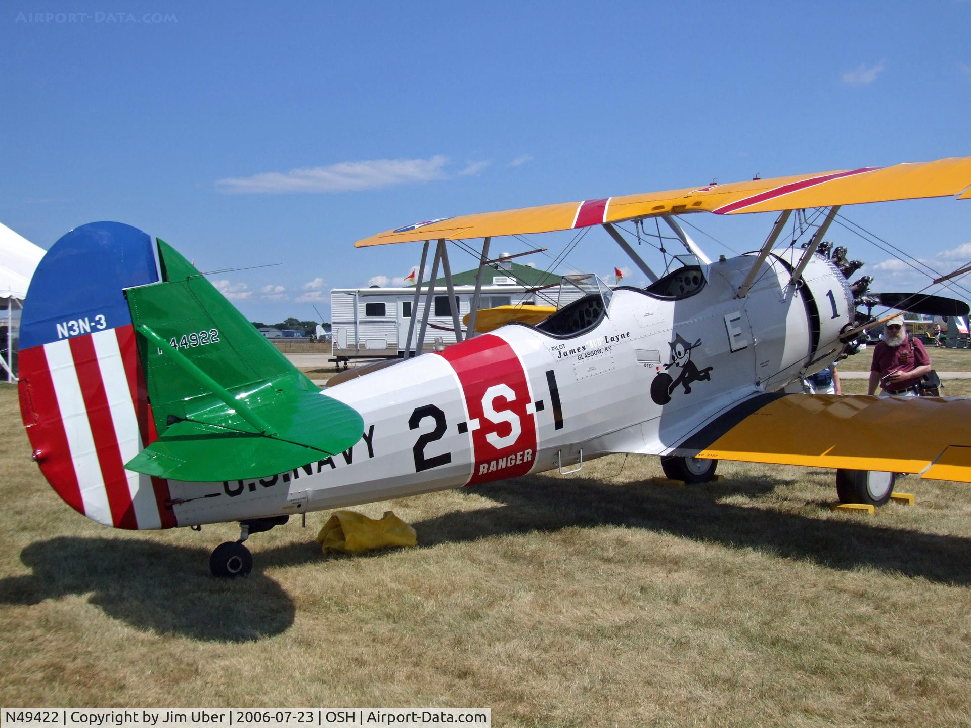N49422, 1978 Cessna 152 C/N 15281253, N3N at Airventure 2006