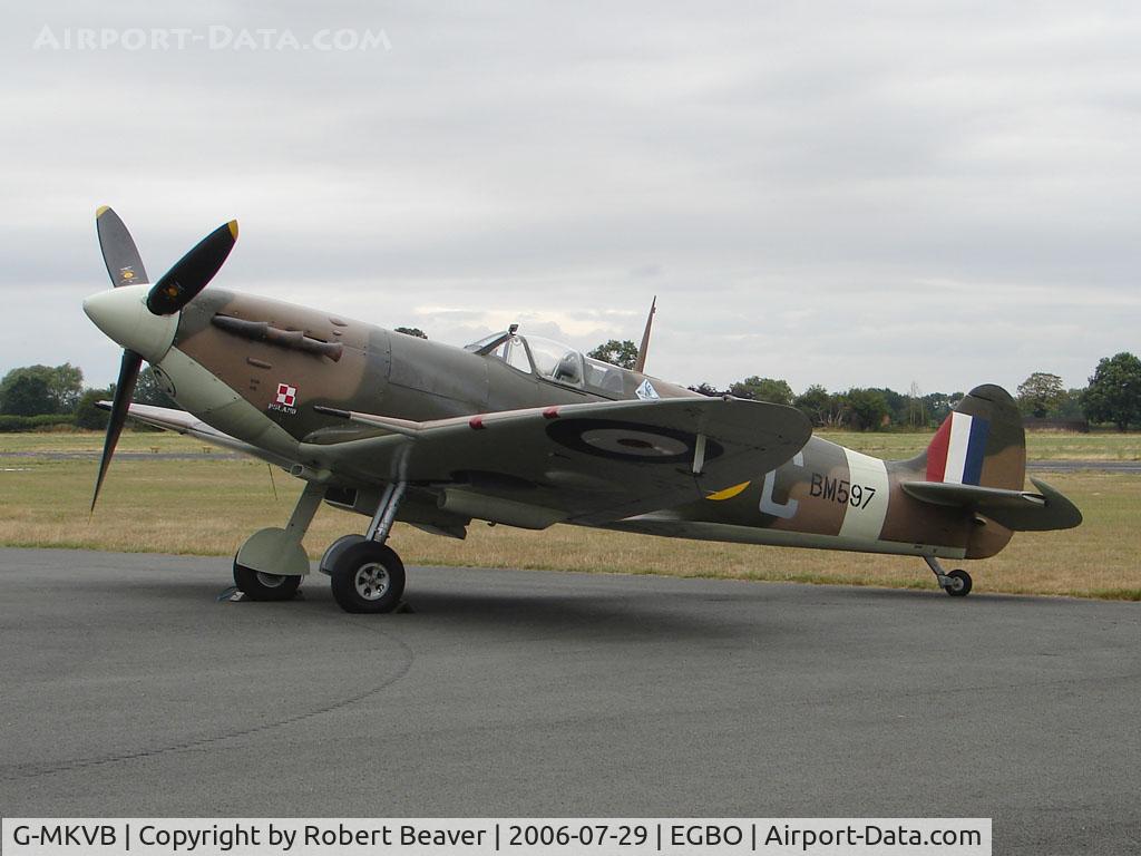 G-MKVB, 1942 Supermarine 349 Spitfire LF.Vb C/N CBAF.2461, Vickers Supermarine Spitfire Mk 5
