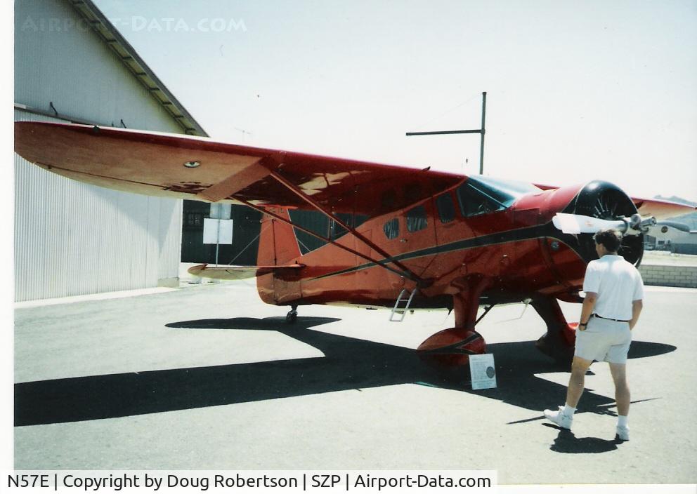 N57E, 1929 Howard Aircraft DGA-11 C/N 88, 1937 Howard DGA-11 CUSTOM, P&W R-985-AN Wasp Jr. 450 Hp