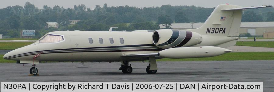 N30PA, 1979 Gates Learjet 35A C/N 245, 1979 Lear 35A in Danville Va.