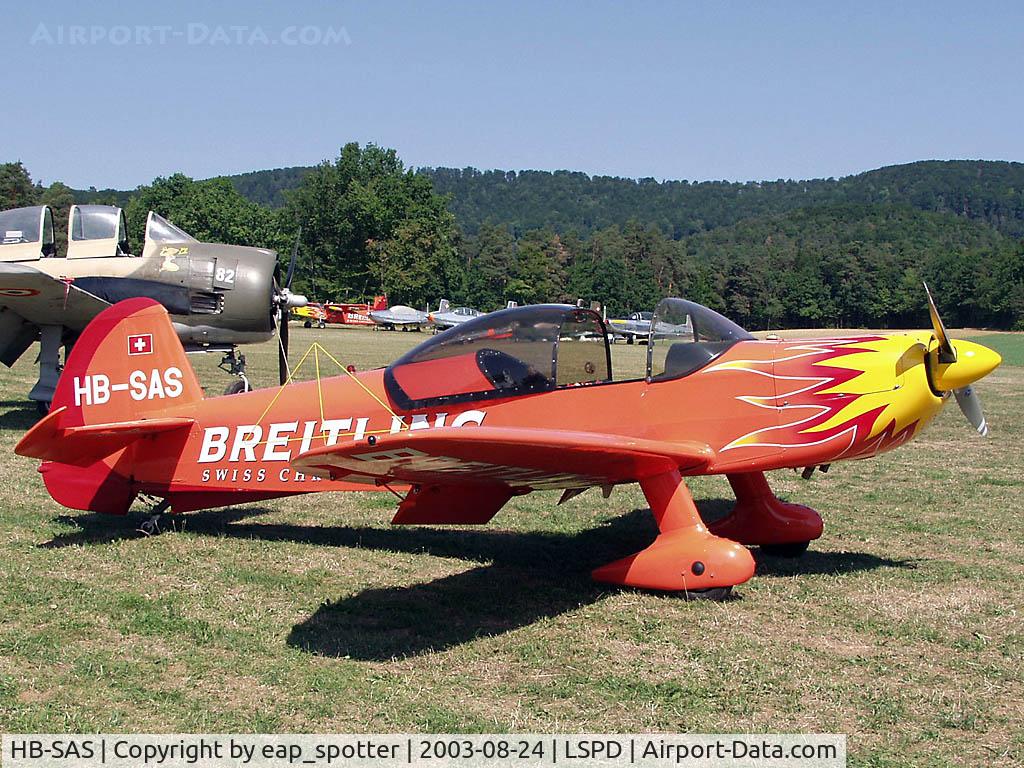 HB-SAS, 1983 Mudry CAP-10B C/N 182, Acrobatic aircraft at Airdisplay 2003