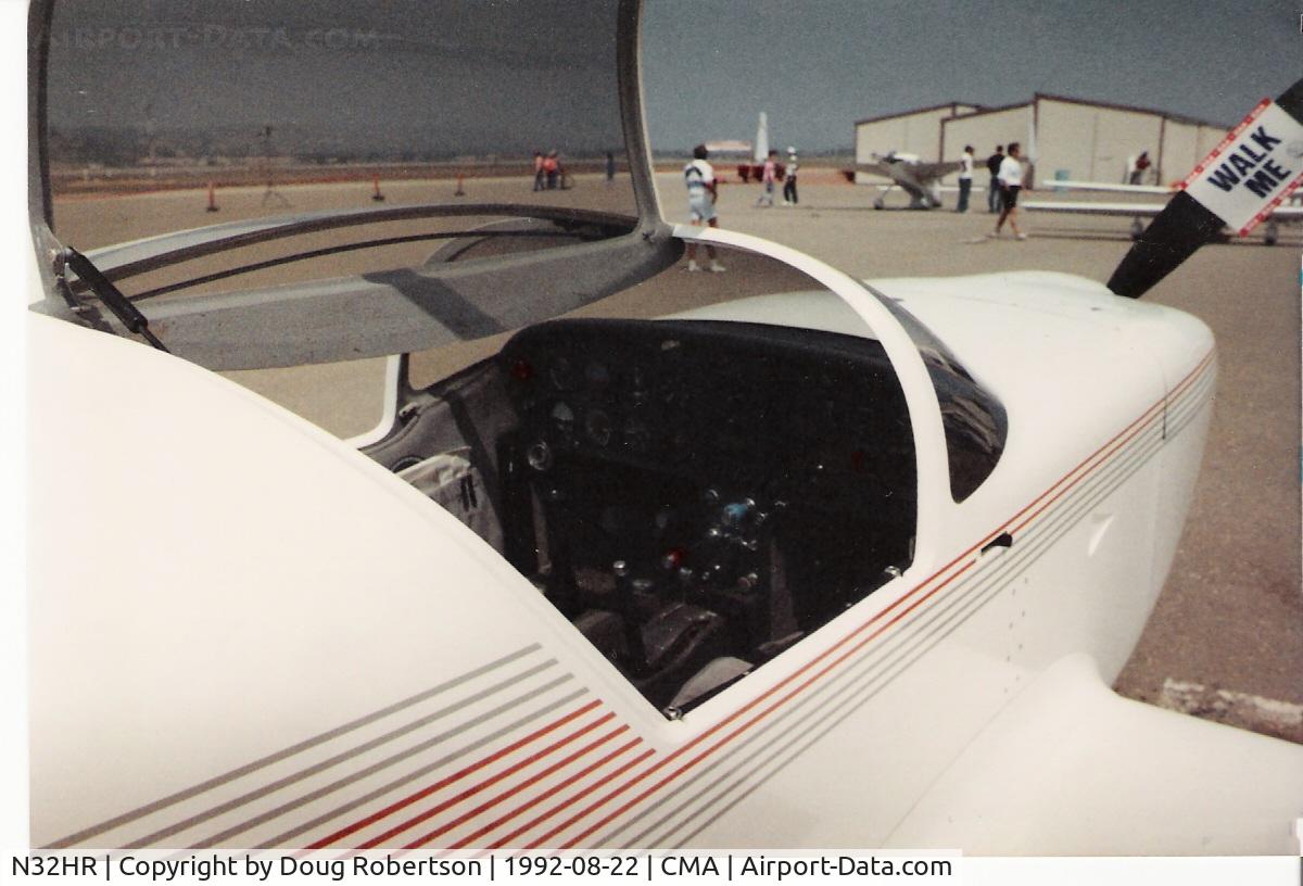 N32HR, 1988 Stoddard-Hamilton Glasair SH-2R C/N 383, 1988 Ruhe GLASAIR SH 2R, Lycoming O-320, instrument panel