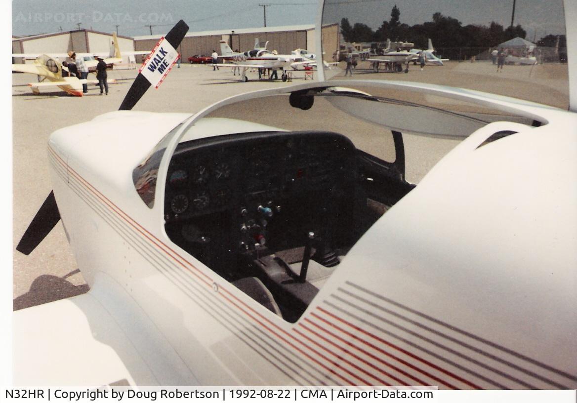 N32HR, 1988 Stoddard-Hamilton Glasair SH-2R C/N 383, 1988 Ruhe GLASAIR SH 2R, Lycoming O-320, instrument panel
