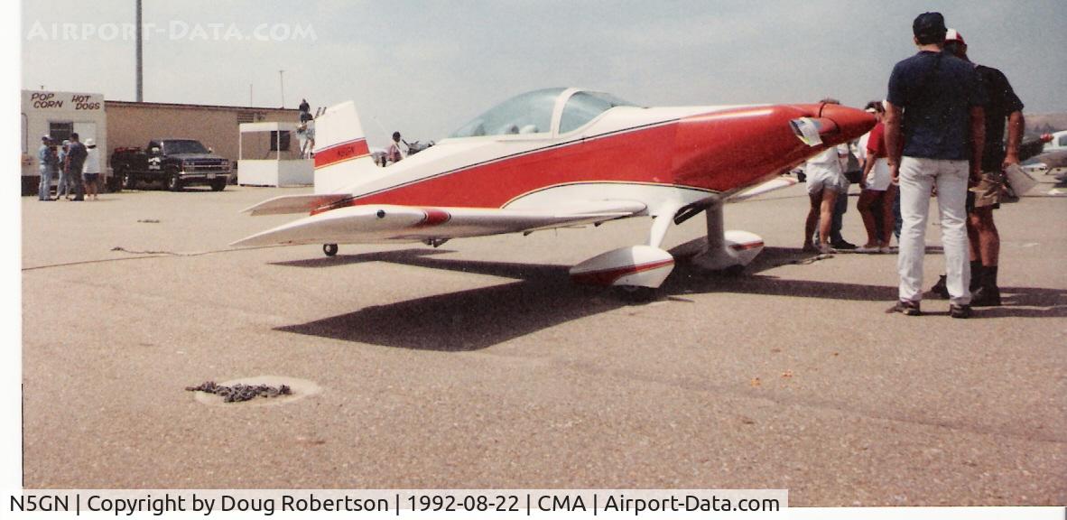 N5GN, 1977 Vans RV-3 C/N XX5, 1977 Nelson VAN'S RV-3, Lycoming O-230
