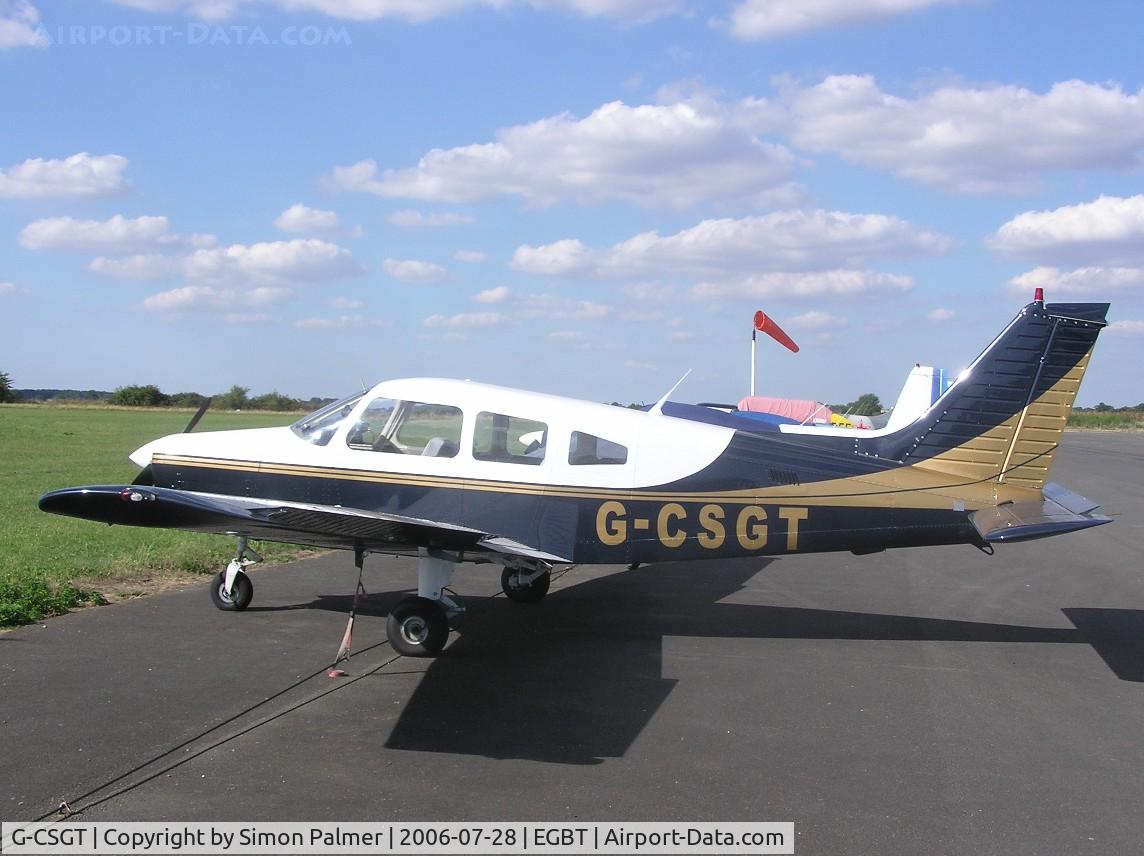 G-CSGT, 1988 Piper PA-28-161 Cherokee Warrior II C/N 2816069, PA28 at Turweston