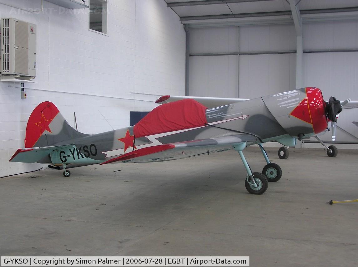 G-YKSO, 1979 Yakovlev Yak-50 C/N 791506, Yakovlev Yak-50 at Turweston