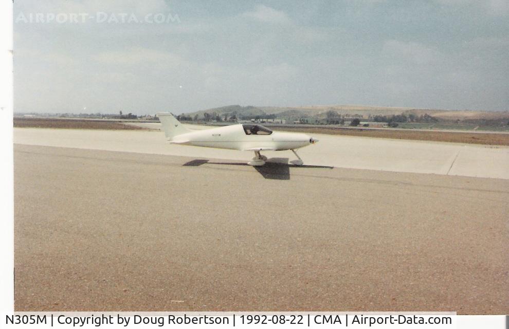 N305M, 1989 Mooney M20K C/N 25-1203, 1992 Thomas PULSAR in 1992, Cancel date 1995-03-14, Exported to Brazil, N number reassigned
