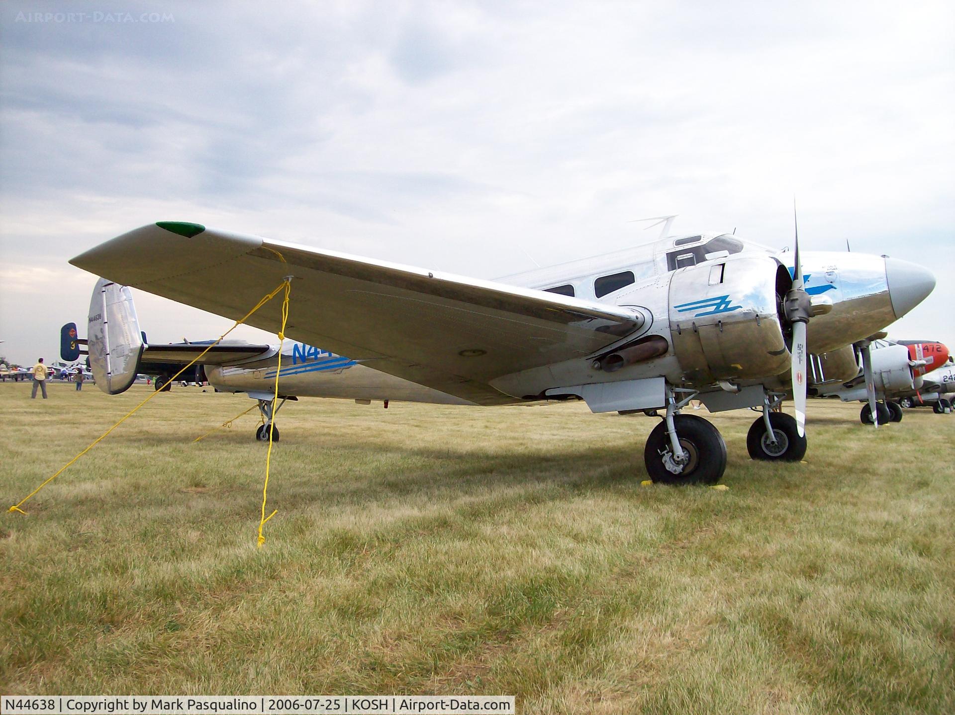 N44638, 1946 Beech D18S C/N A-45, Beech D18S