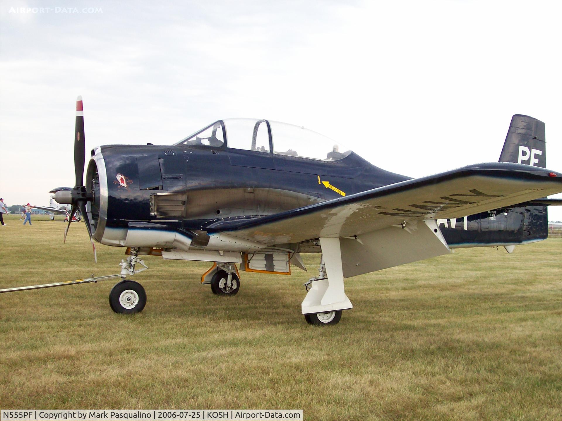 N555PF, 1954 North American T-28B Trojan C/N 200-336 (138265), North American T-28B