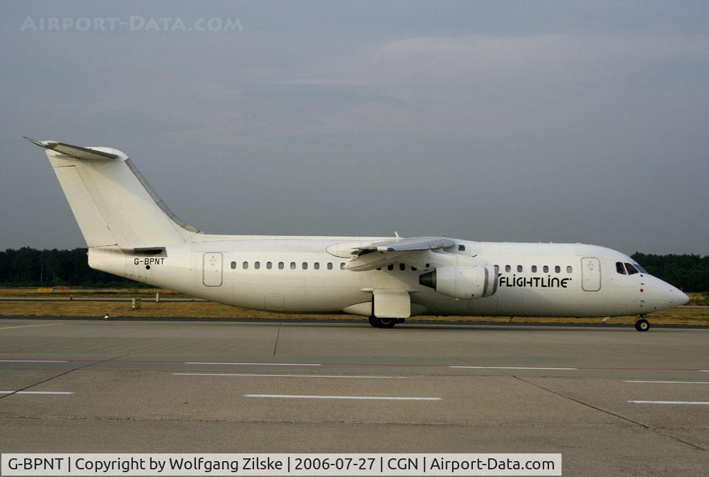 G-BPNT, 1989 British Aerospace BAe.146-300 C/N E3126, visitor