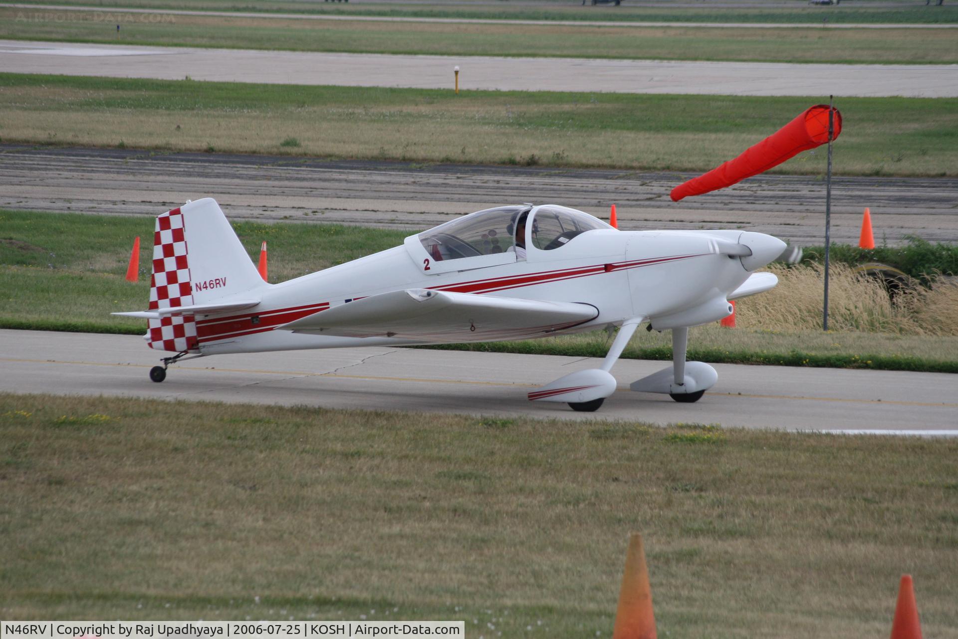 N46RV, 1996 Vans RV-6 C/N 20483, N46RV at Airventure 2006