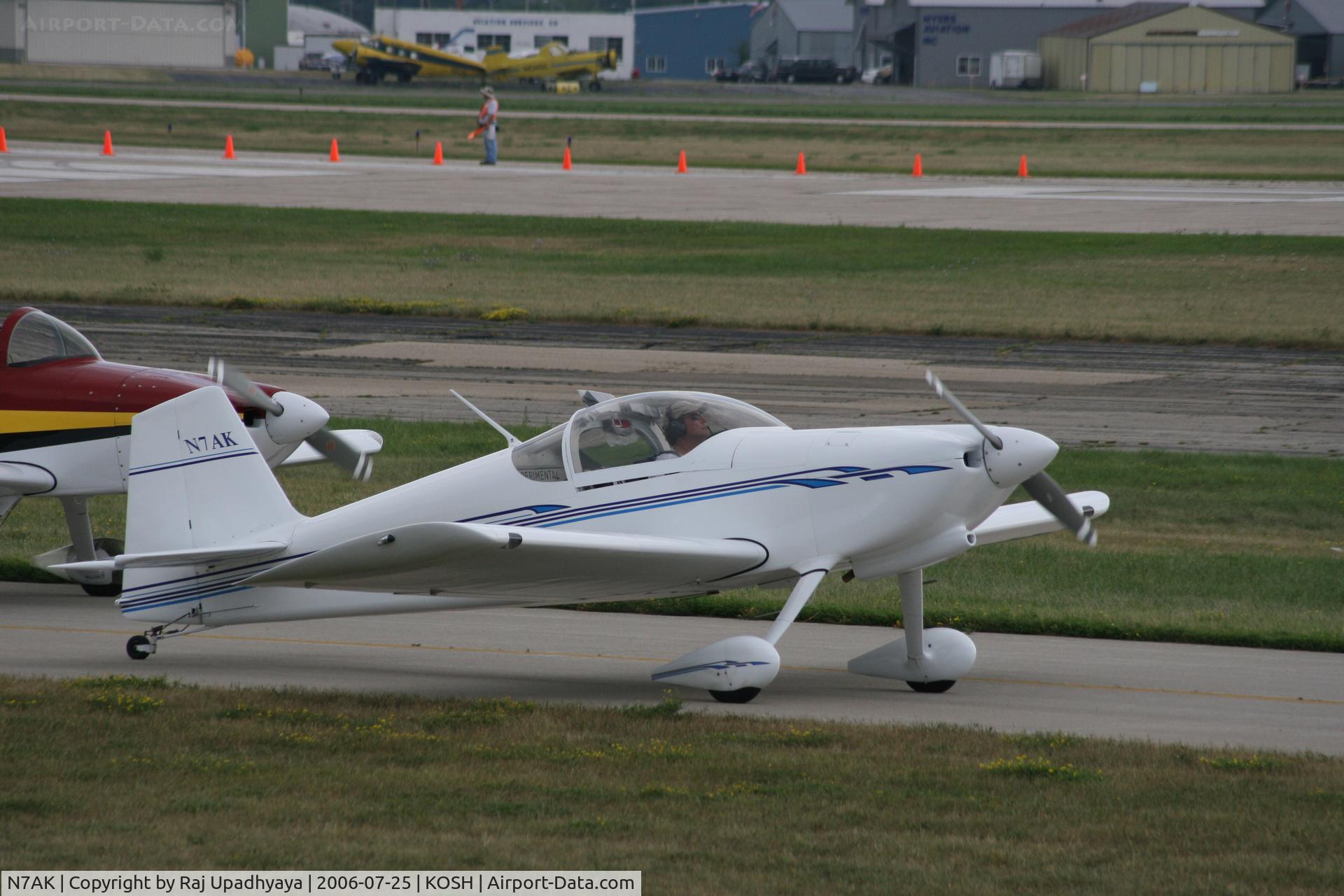 N7AK, 1991 Vans RV-6 C/N 20221, N7AK at Airventure 2006