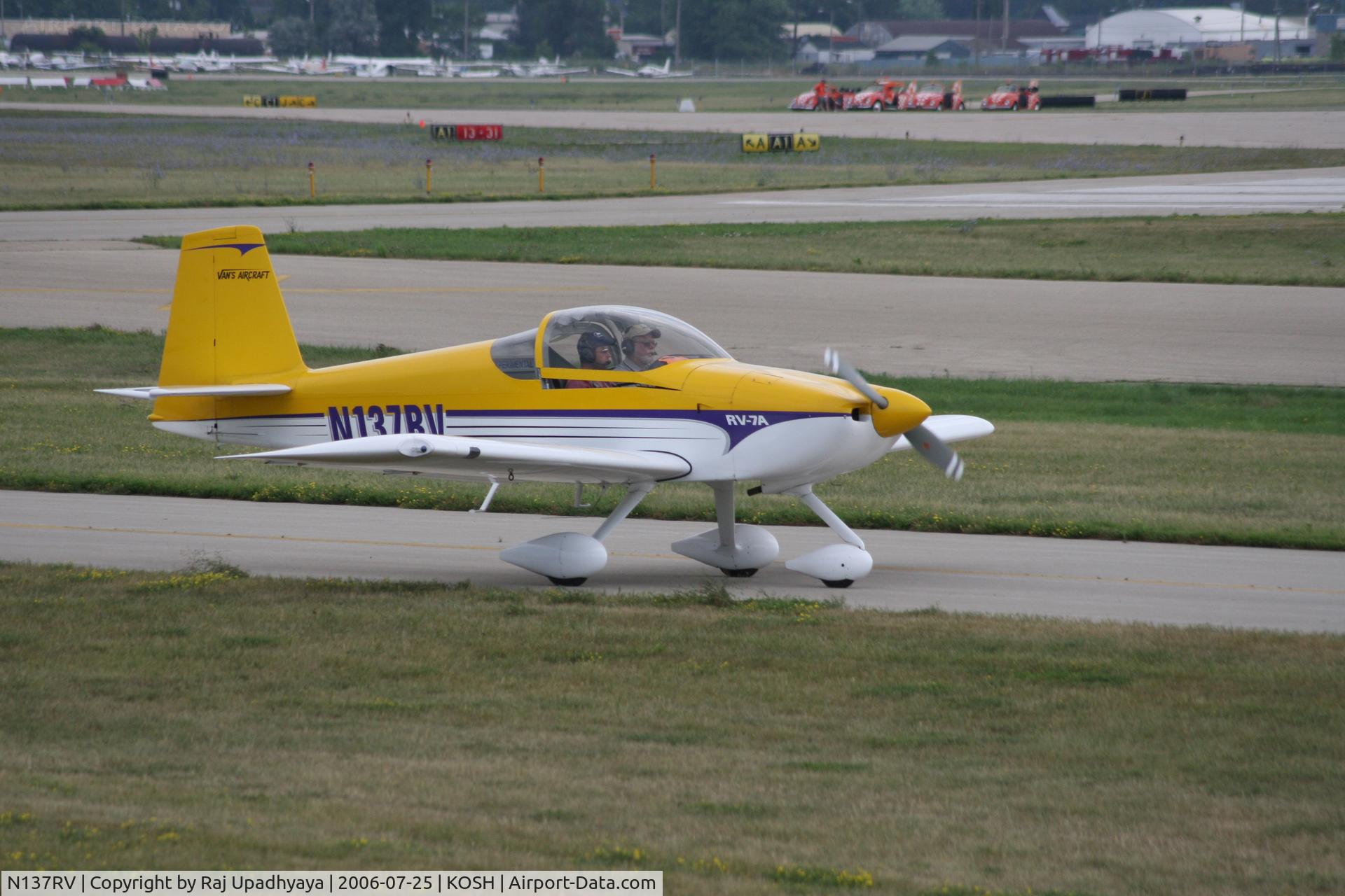 N137RV, 2001 Vans RV-7 C/N 1, N137RV at Airventure 2006