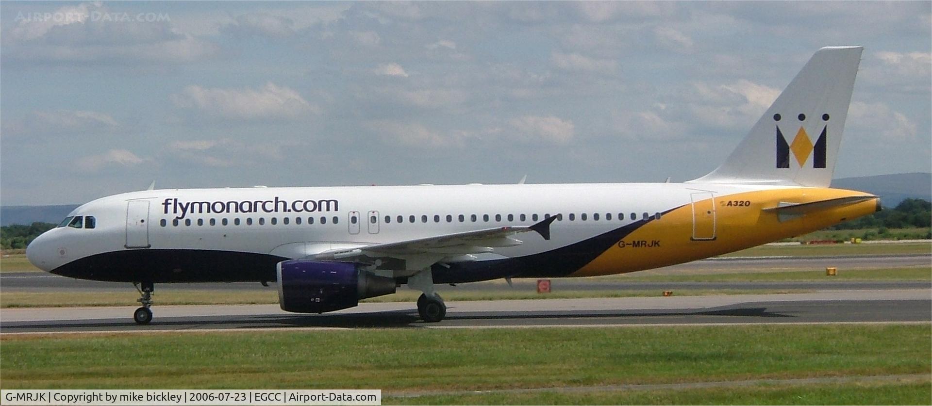 G-MRJK, 1999 Airbus A320-214 C/N 1081, MONARCH