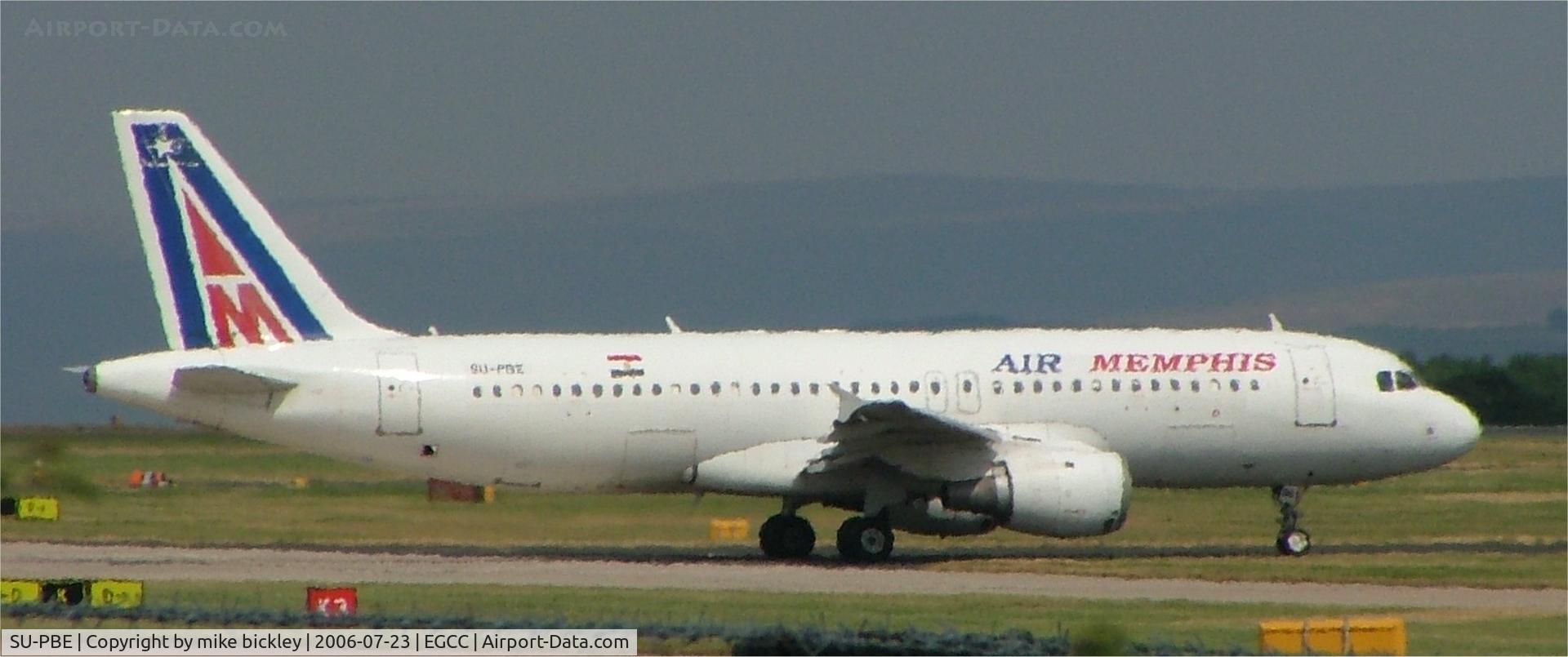 SU-PBE, 1988 Airbus A320-211 C/N 024, AIR MEMPHIS