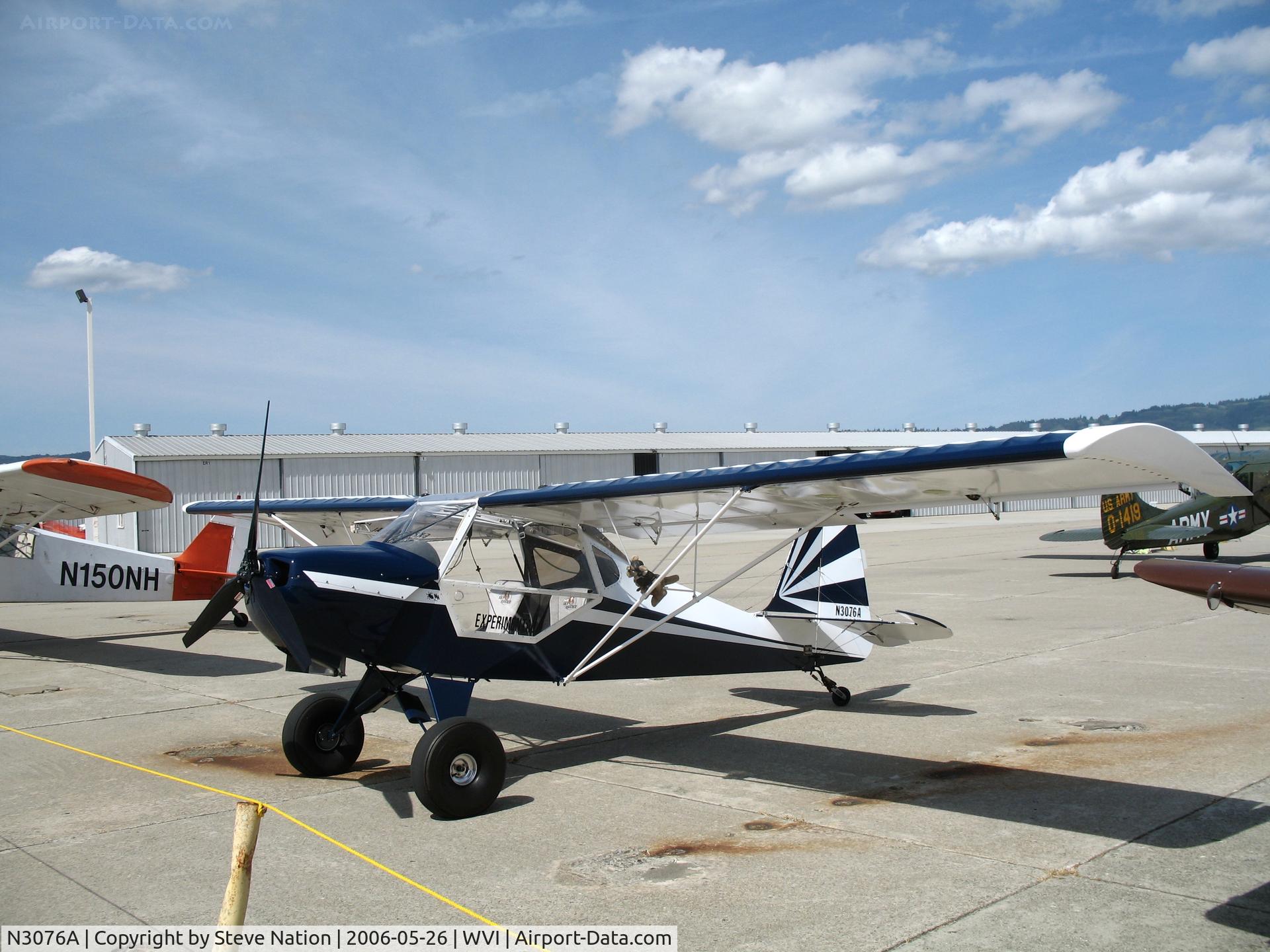 N3076A, 1999 Sky Raider Sky Raider II C/N SRII005, 1999 Orson SKYRAIDER II Homebuilt @ Watsonville Municipal Airport, CA