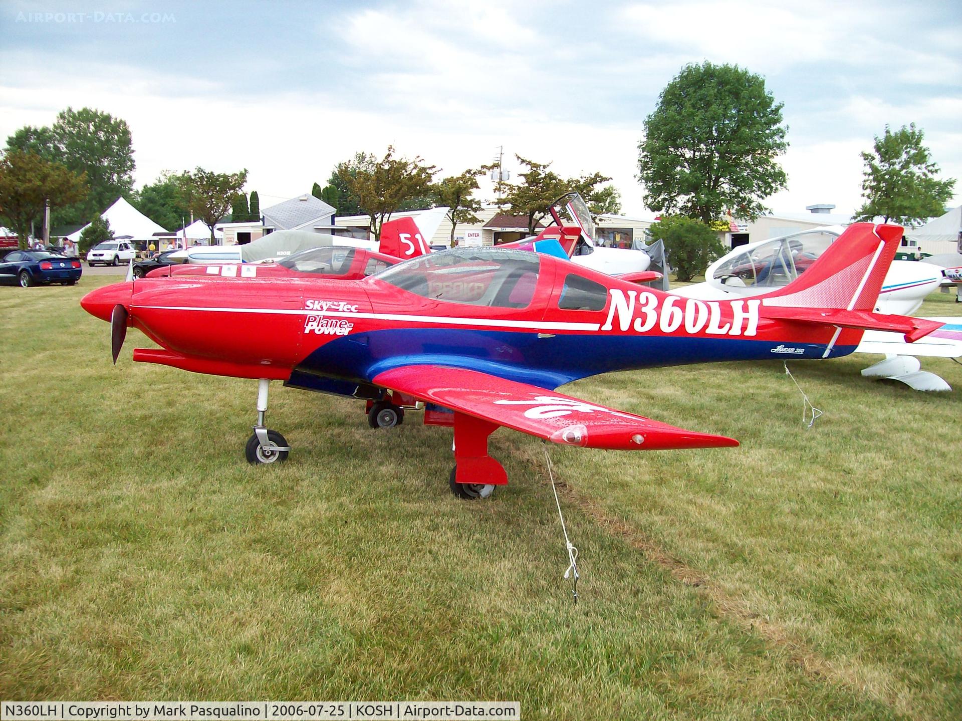 N360LH, 1998 Lancair 360 C/N FB417, Lancair 360