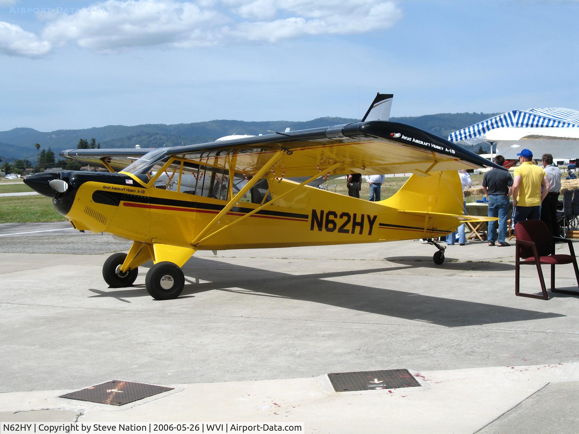 N62HY, 2004 Aviat A-1B Husky C/N 2258, Allen Air 2004 Aviat Aviation A-1B @ Watsonville Municipal Airport, CA