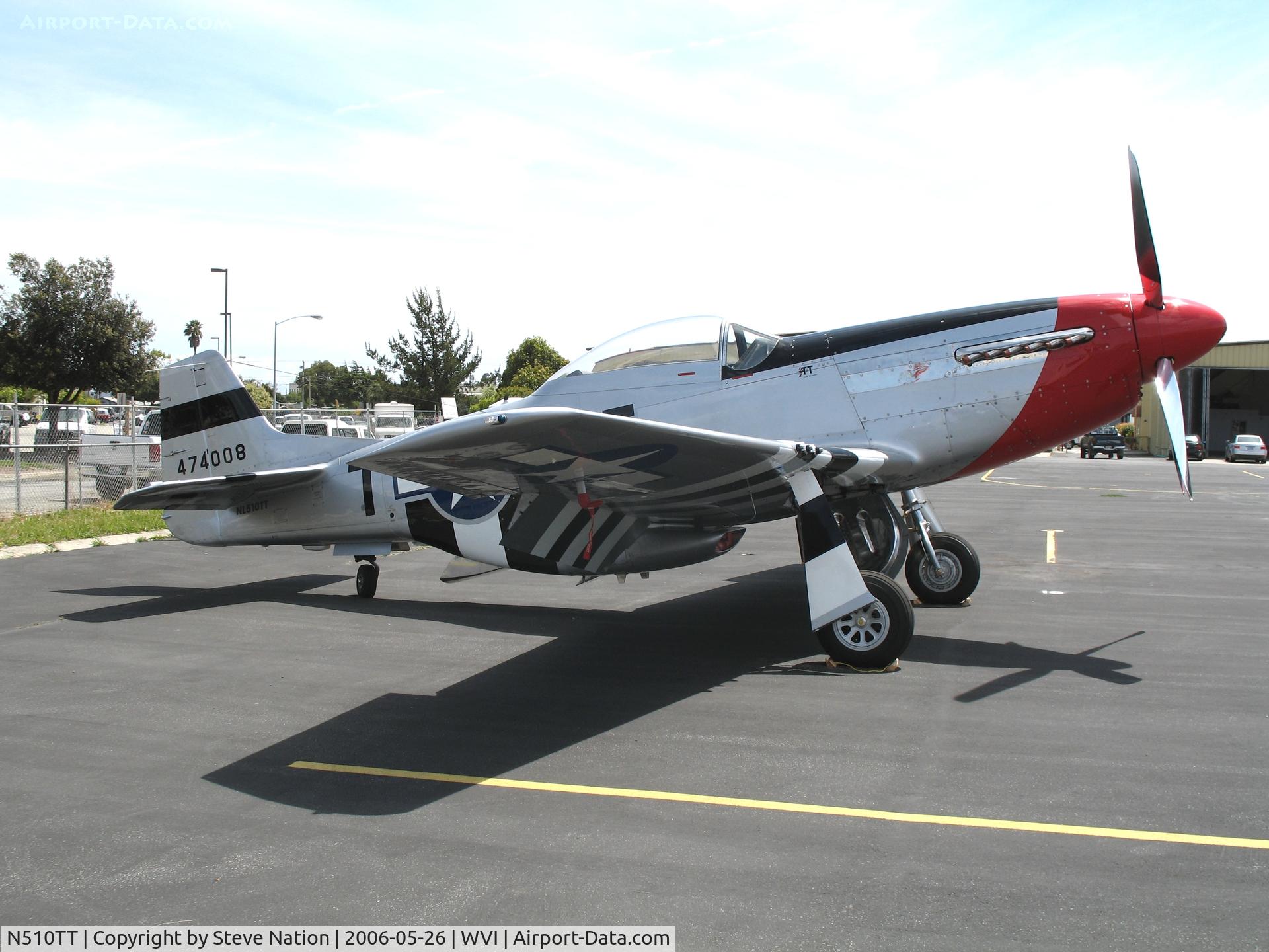 N510TT, 1944 North American F-51D Mustang C/N 44-74008, T & T Trucking P-51D 44-74008 
