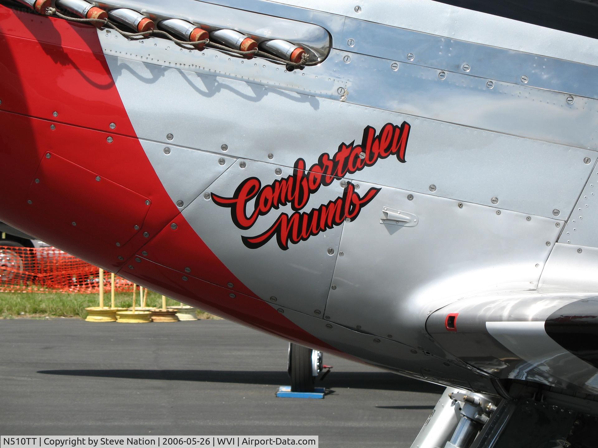 N510TT, 1944 North American F-51D Mustang C/N 44-74008, Close-up of 
