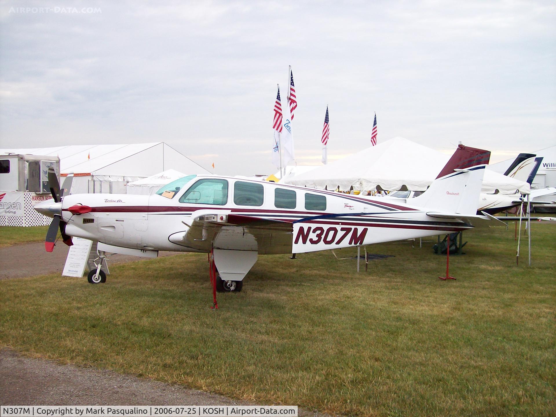 N307M, 1999 Raytheon Aircraft Company B36TC Bonanza C/N EA-650, Beech B36TC