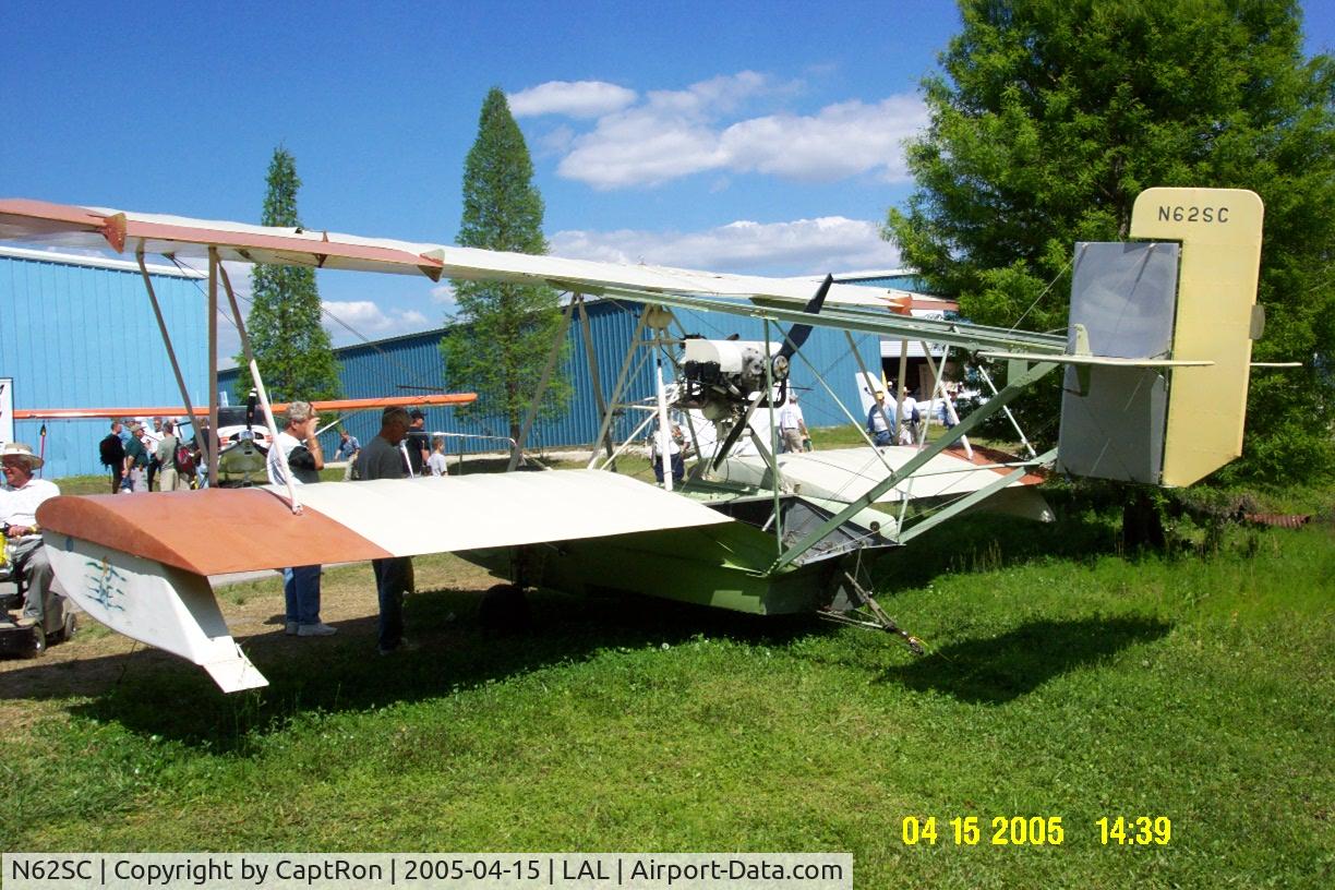 N62SC, 1987 Palmer Henry C SUNSHINECLIPPER C/N 1, Another view of the flying boat.