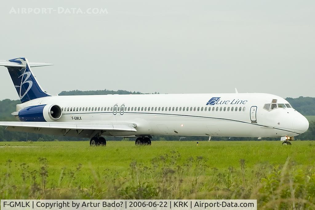 F-GMLK, 1988 McDonnell Douglas MD-83 (DC-9-83) C/N 49672, Blue Line