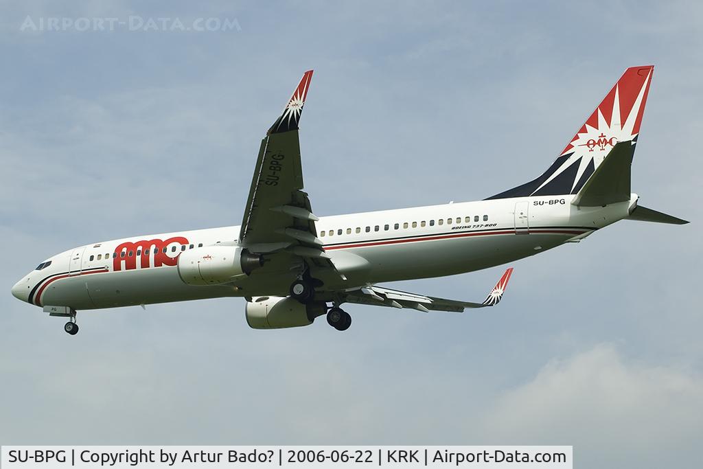 SU-BPG, 2006 Boeing 737-86N C/N 32669, AMC Airlines
