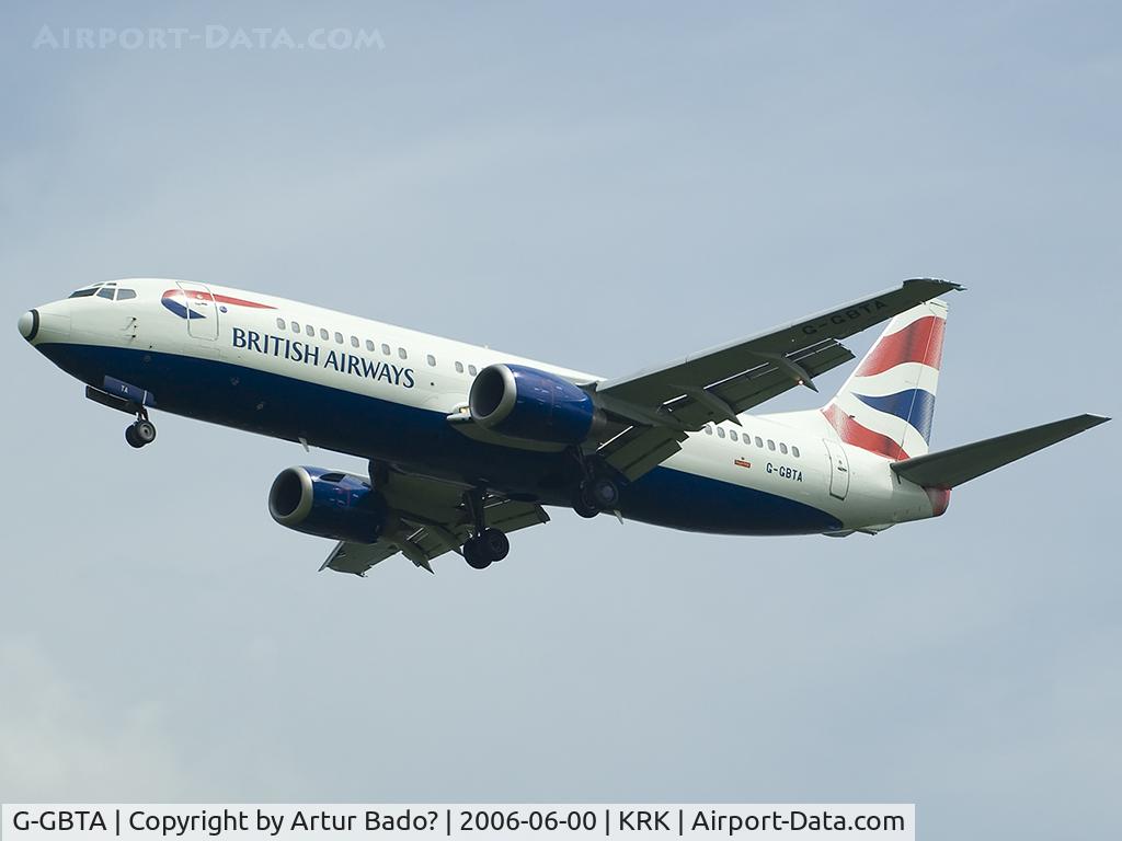 G-GBTA, 1993 Boeing 737-436 C/N 25859, British Airways