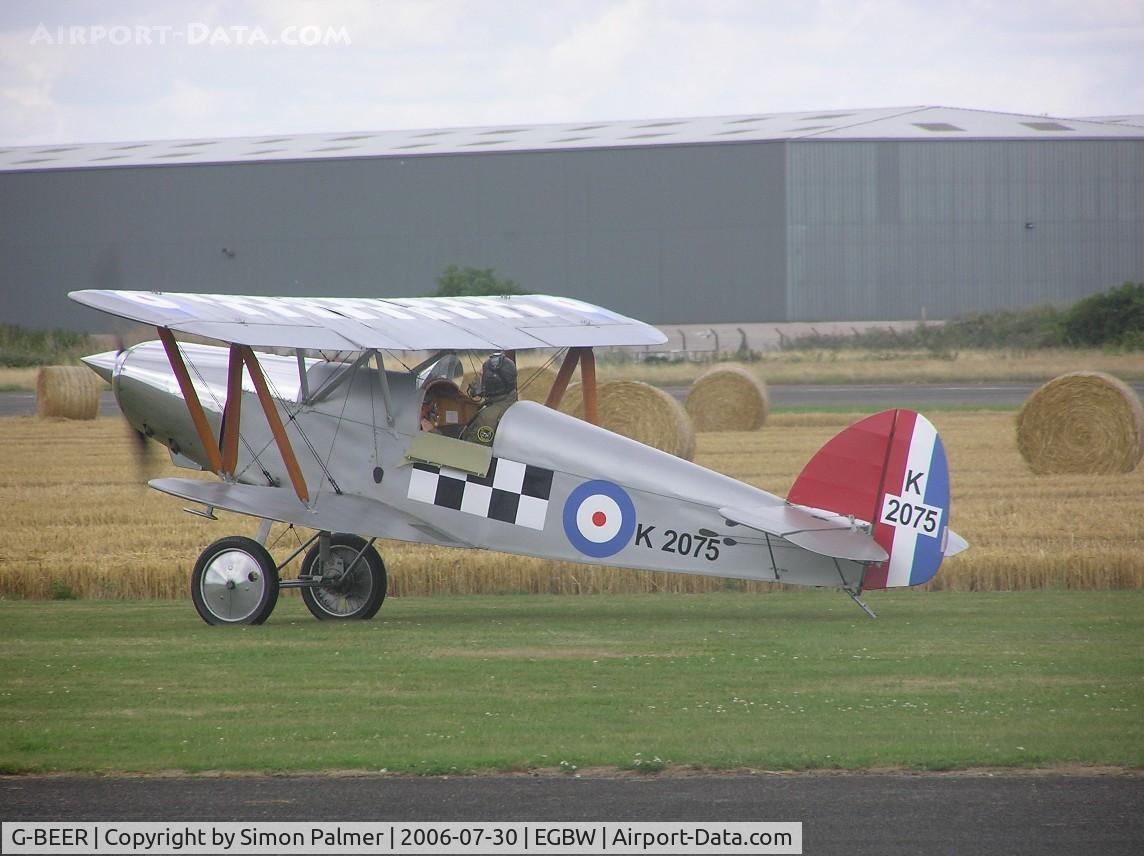 G-BEER, 1979 Isaacs Fury II C/N PFA 1588, Isaacs Fury scale-replica homebuilt