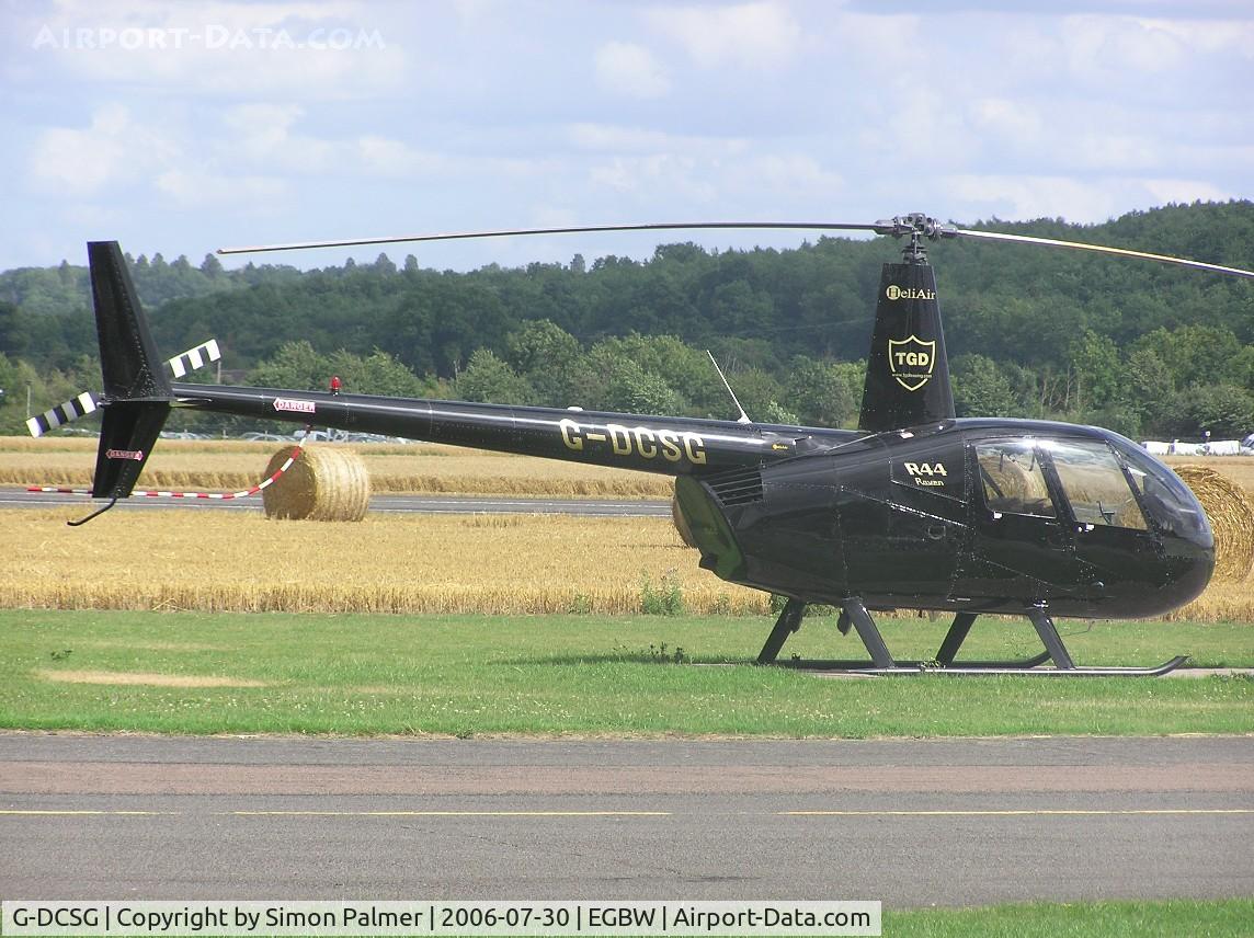 G-DCSG, 2000 Robinson R44 Raven C/N 0960, Robinson R-44 helicopter at Wellesbourne