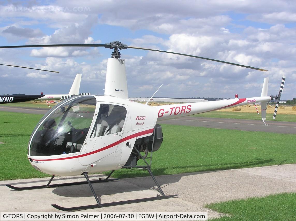 G-TORS, 1999 Robinson R22 Beta C/N 3021, Robinson R-22 at Wellesbourne